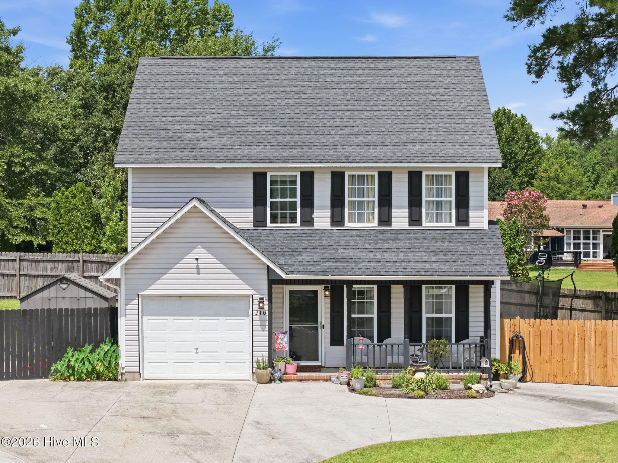 Front of 210 Druid Court, Jacksonville, NC 28546