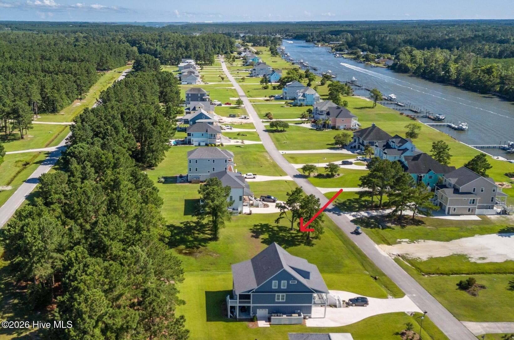 Front of 246 60 Gatsey Lane, Beaufort, NC 28516
