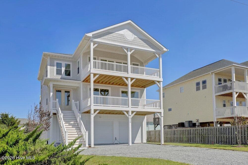 Exterior of 1919 N New River Drive, Surf City, NC 28445
