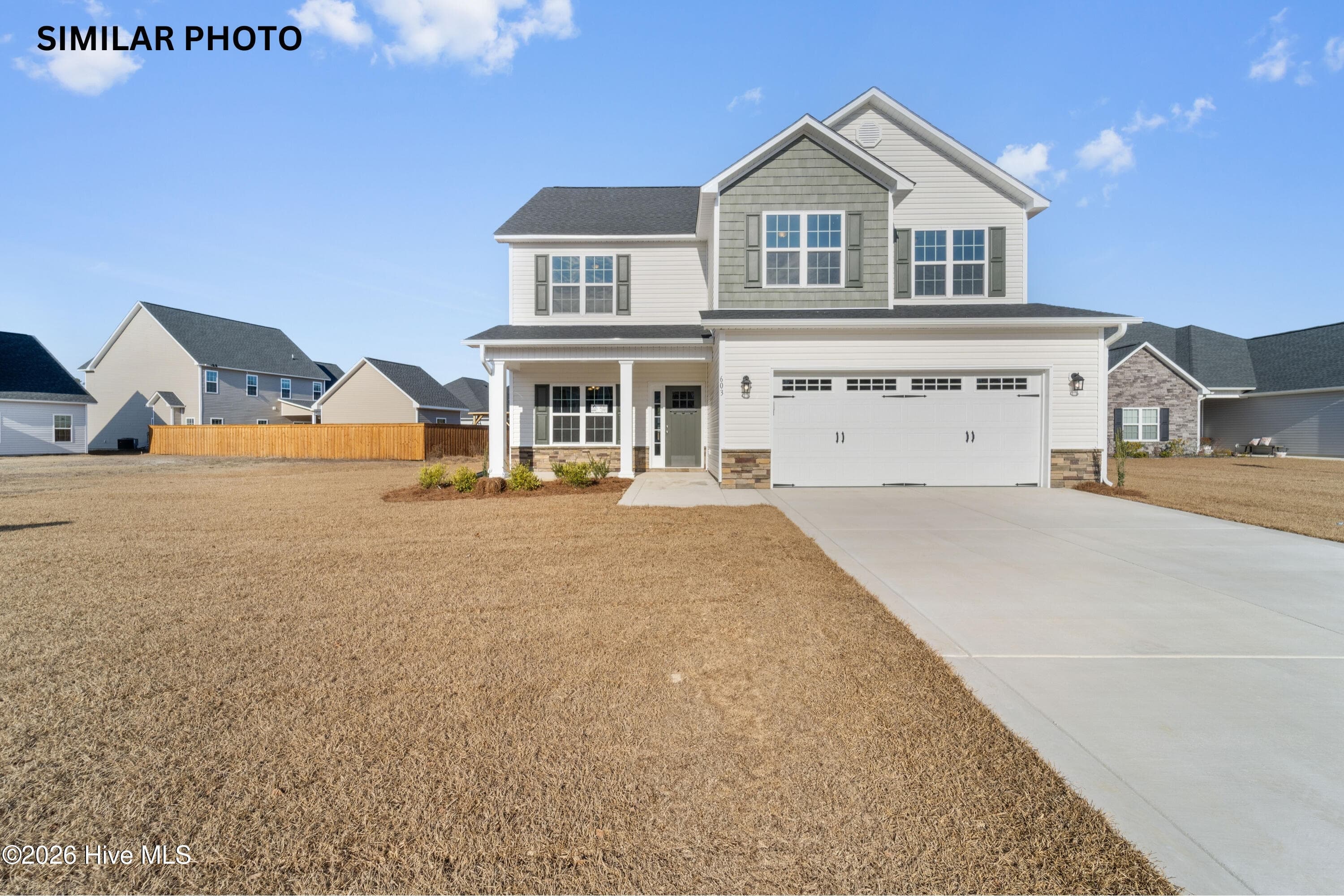 Front of 1862 Olde Towne Pointe Boulevard, Jacksonville, NC 28546
