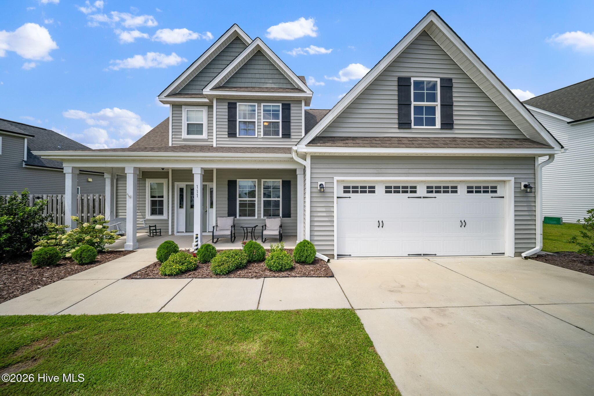 Front of 111 E Barred Owl Drive, Hampstead, NC 28443