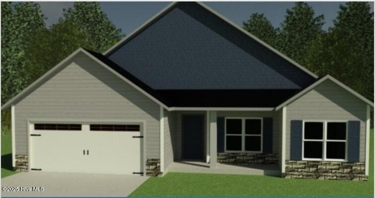 Front of 809 Calebs Creek Court, Maysville, NC 28555