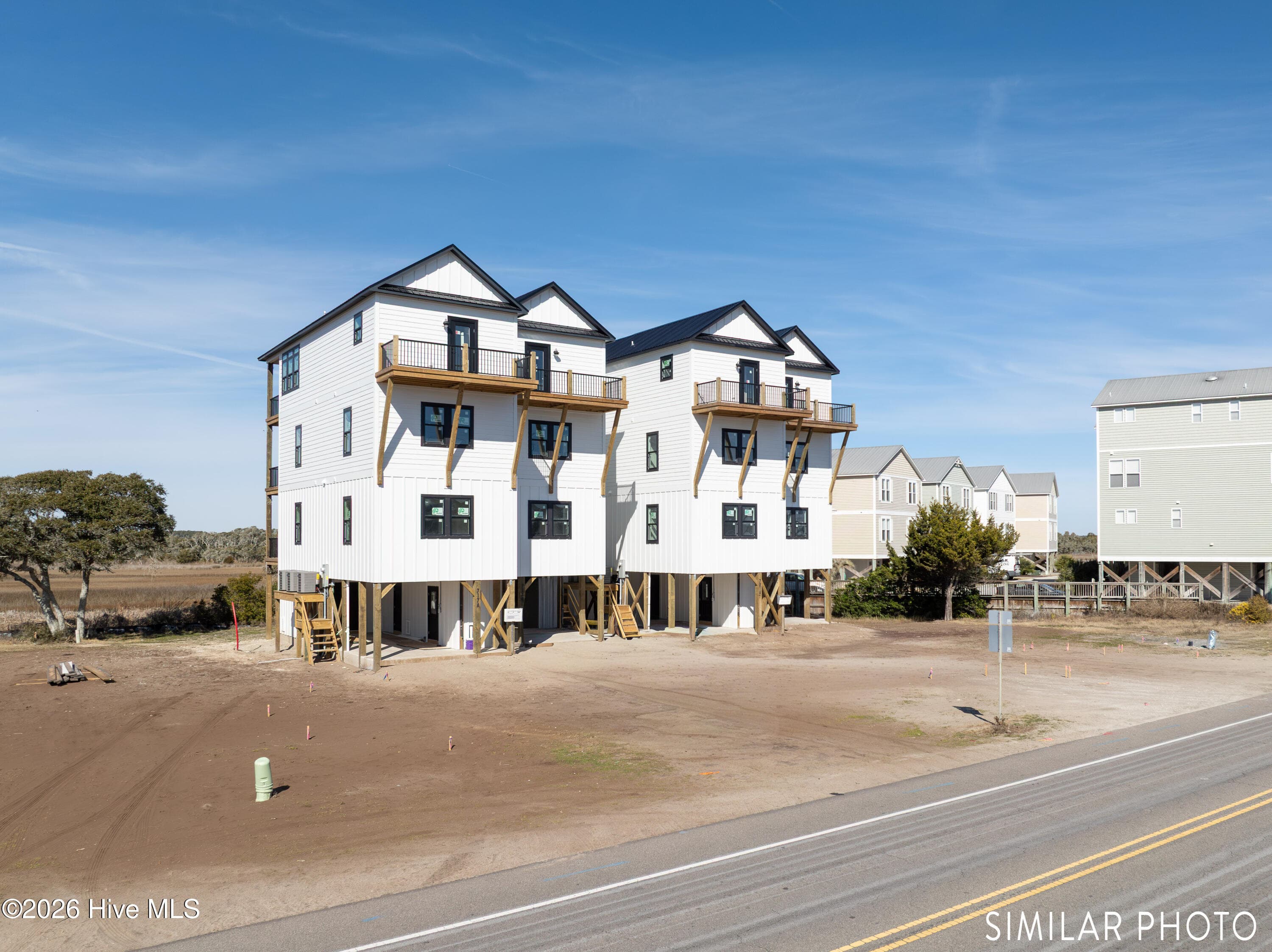Exterior of 717 N New River Drive A, Surf City, NC 28445
