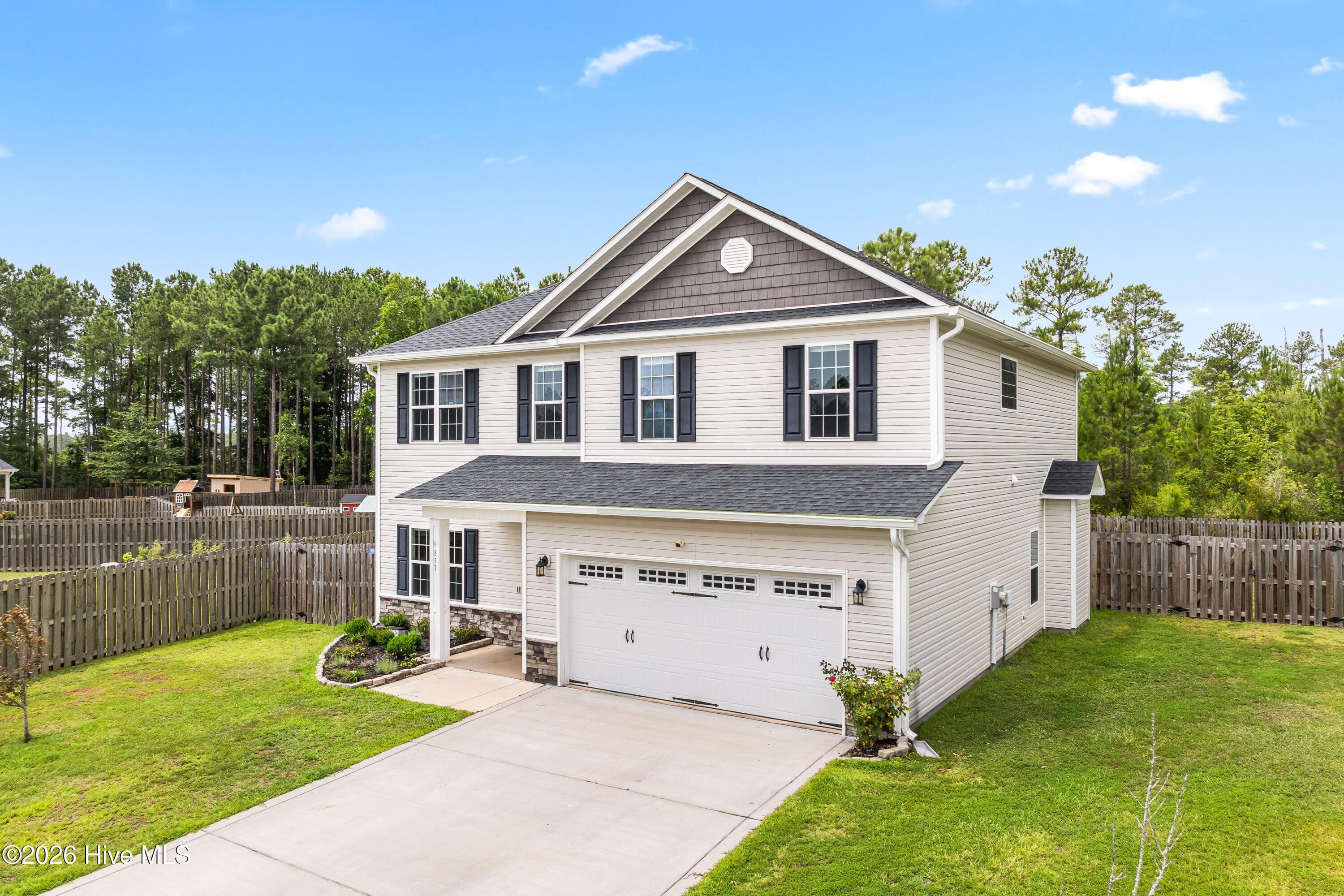 Exterior of 877 Stormy Gale Lane, Sneads Ferry, NC 28460