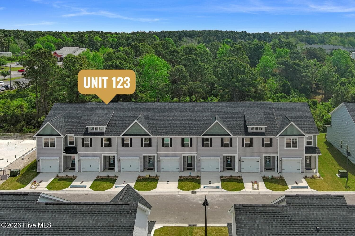 Front of 244 Cline Way Unit 123, 1809 Live Oak, Beaufort, NC 28516