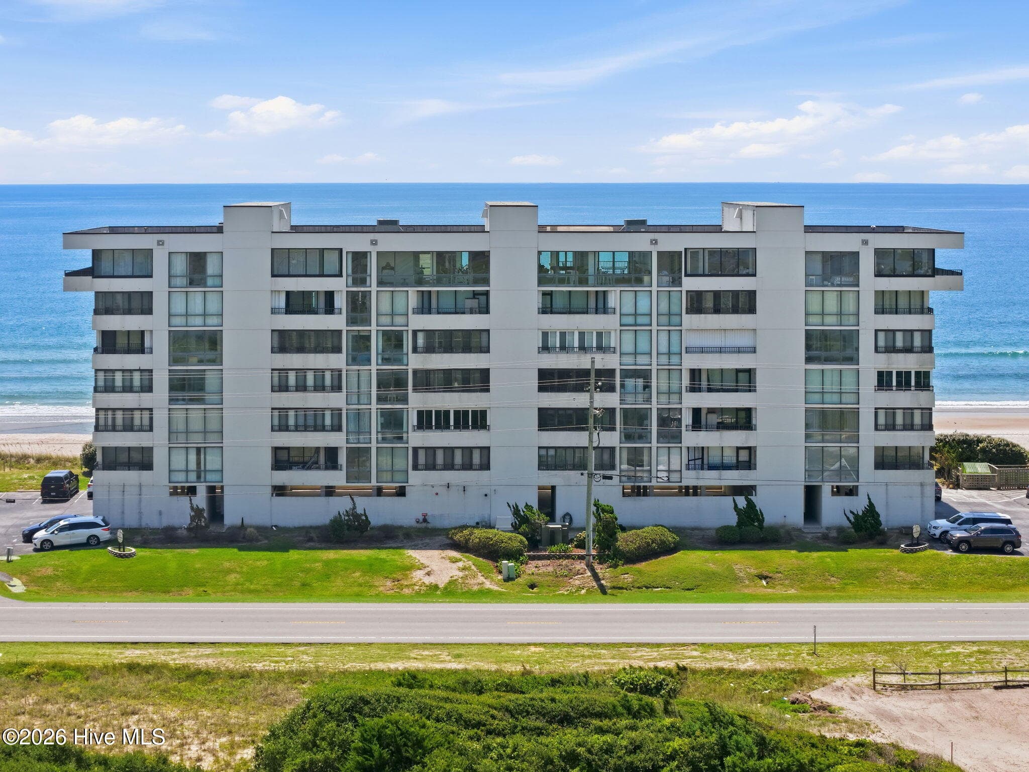 Front of 4110 Island Drive Unit 203, North Topsail Beach, NC 28460
