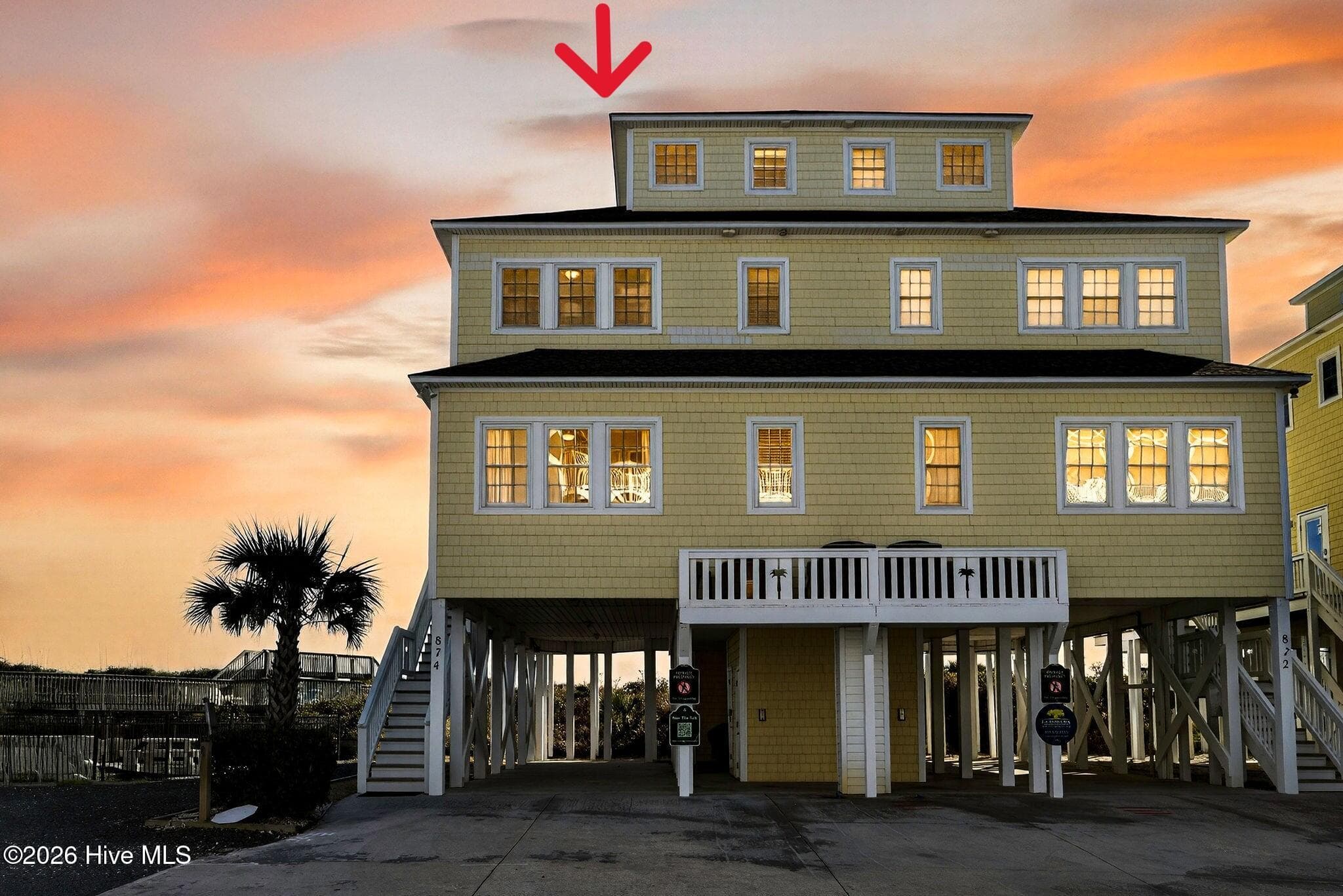 Front of 874 Villas Drive, North Topsail Beach, NC 28460
