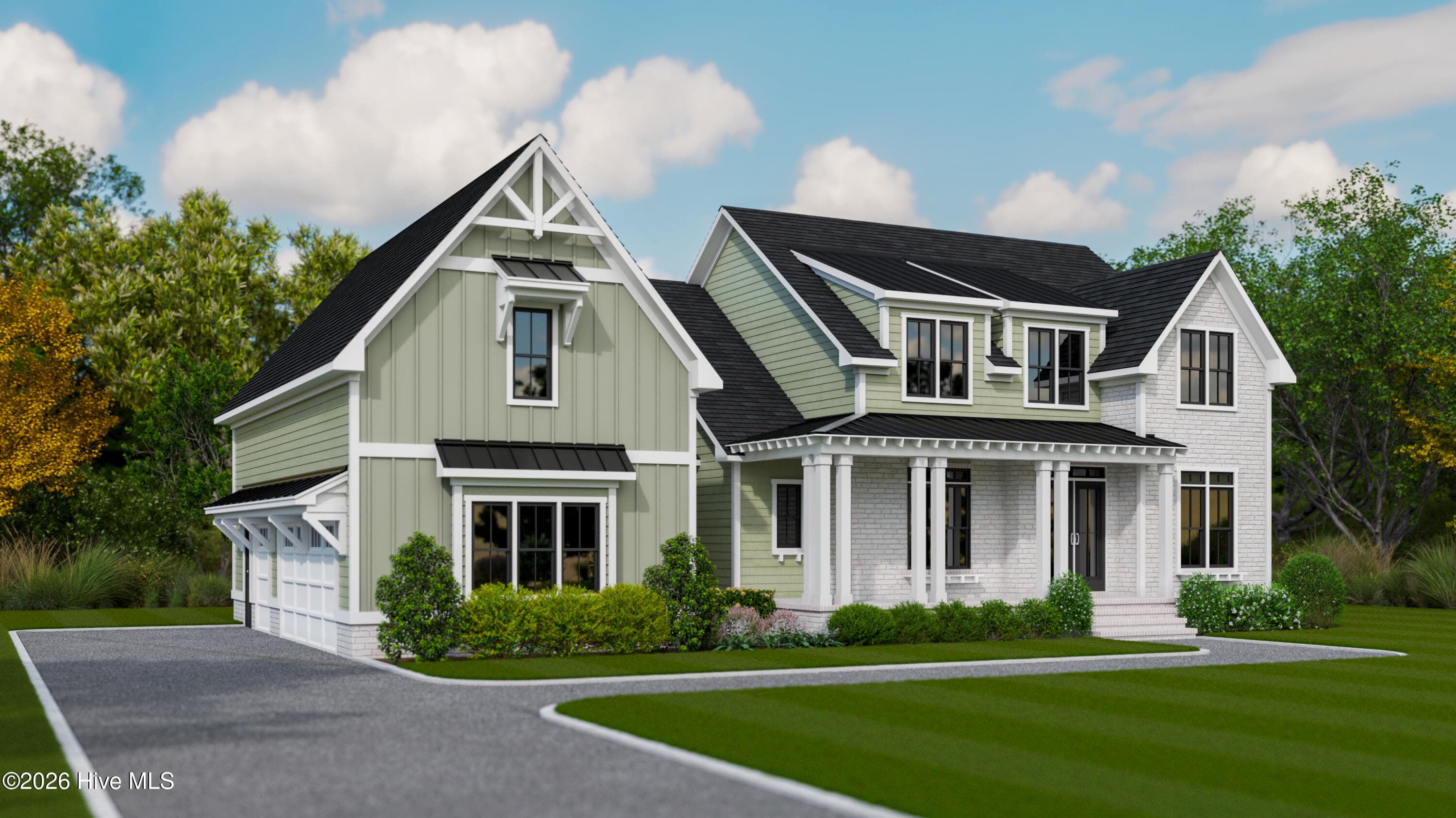 Front of 126 W Scarborough Court, Hampstead, NC 28443