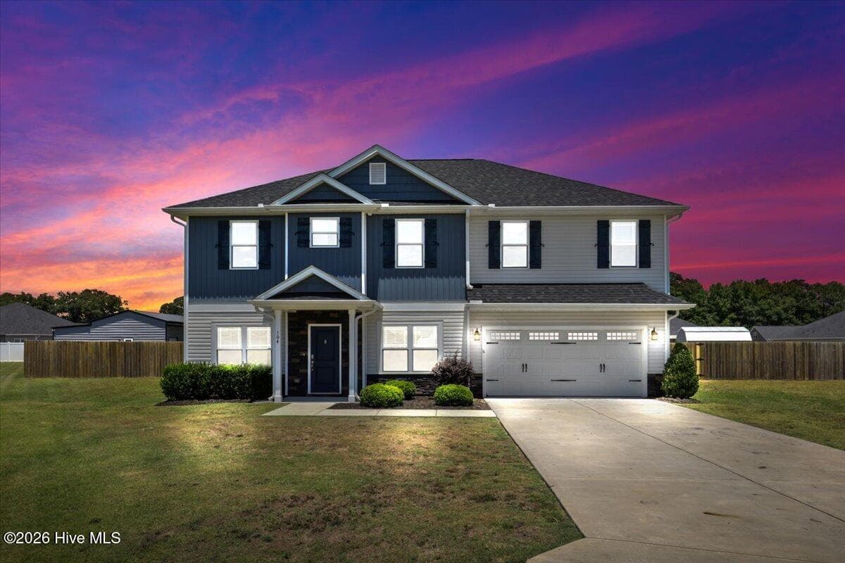 Front of 104 Mitchell Dean Place, La Grange, NC 28551