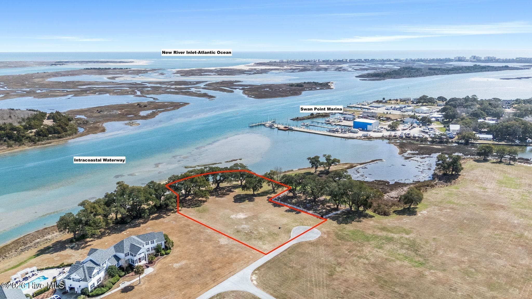 Exterior of 1.75ac Flamingo Lane, Sneads Ferry, NC 28460