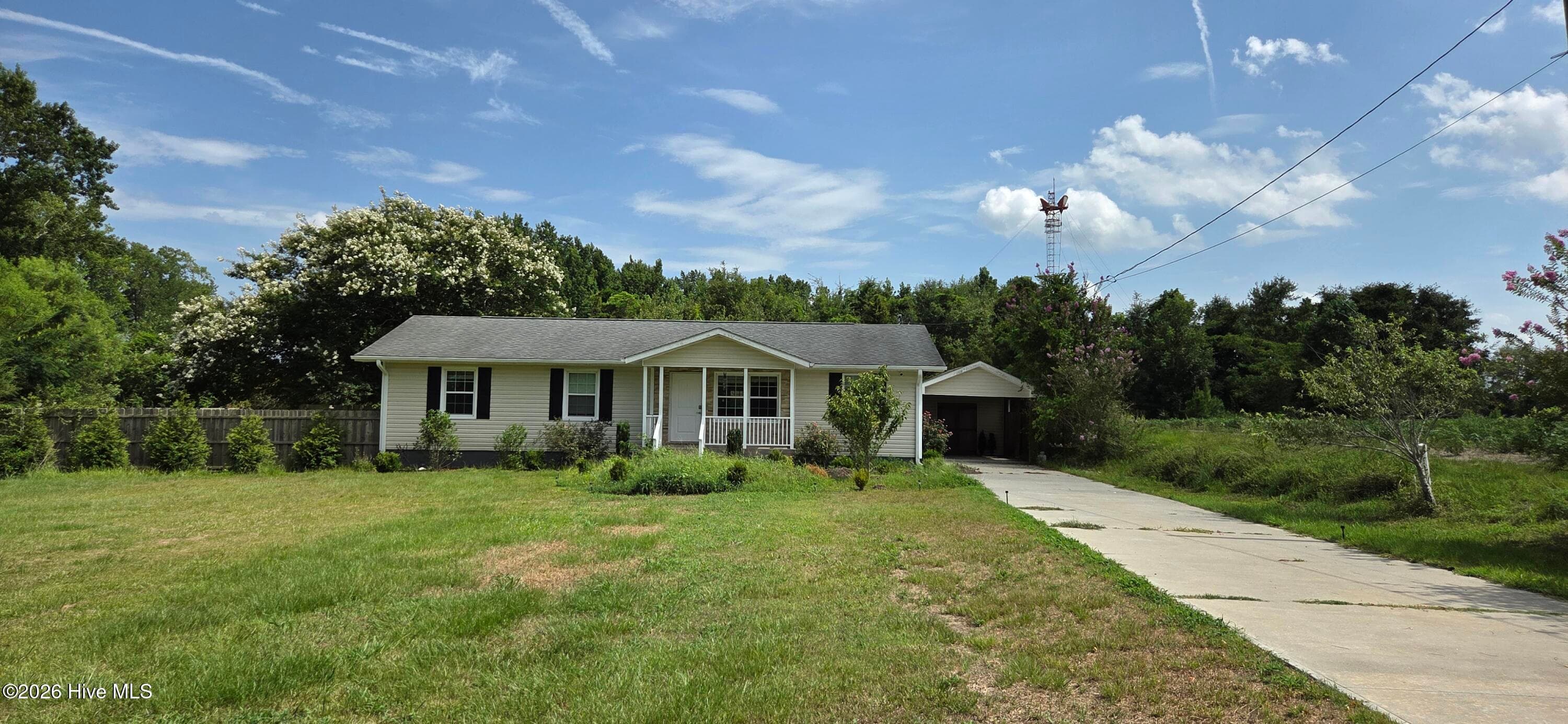 Front of 151 Lem Brown Road, Chinquapin, NC 28521