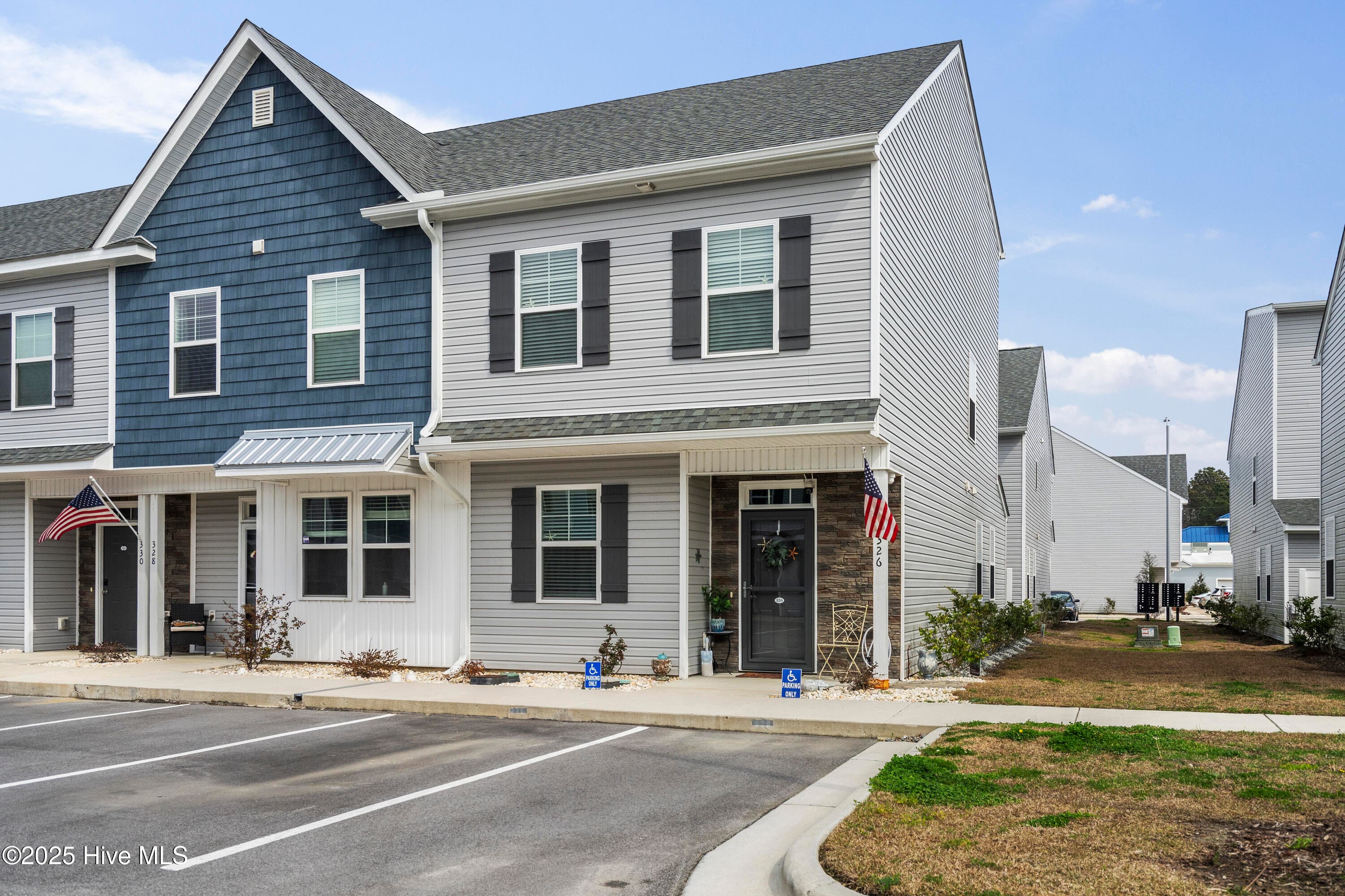 Front of 326 Starfish Lane, Sneads Ferry, NC 28460