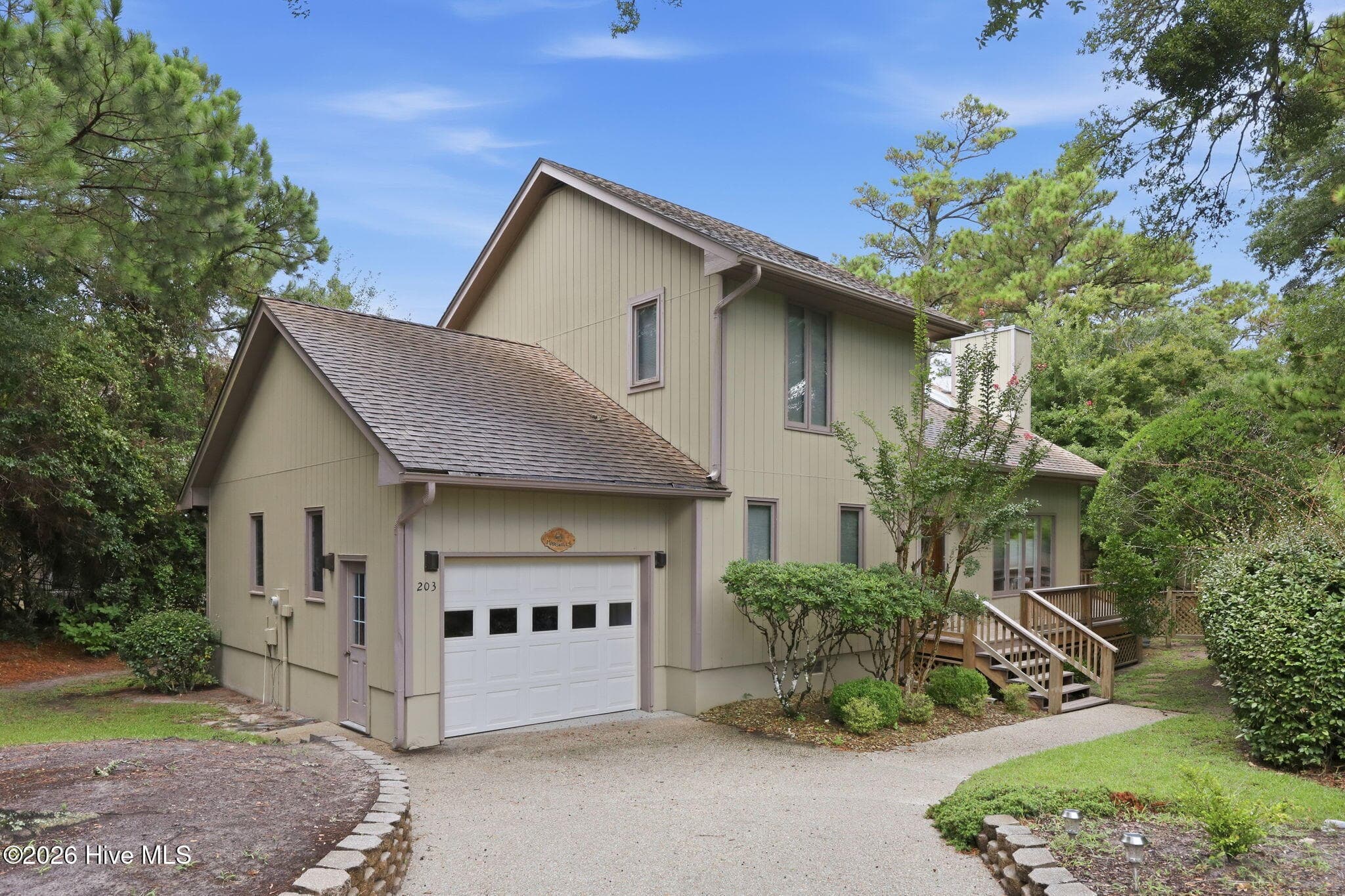 Front of 203 Lagoon Court, Emerald Isle, NC 28594