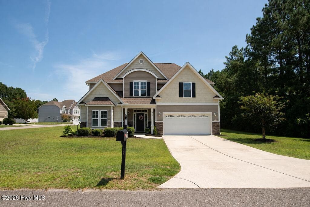 Front of 701 Tuscarora Drive, Holly Ridge, NC 28445