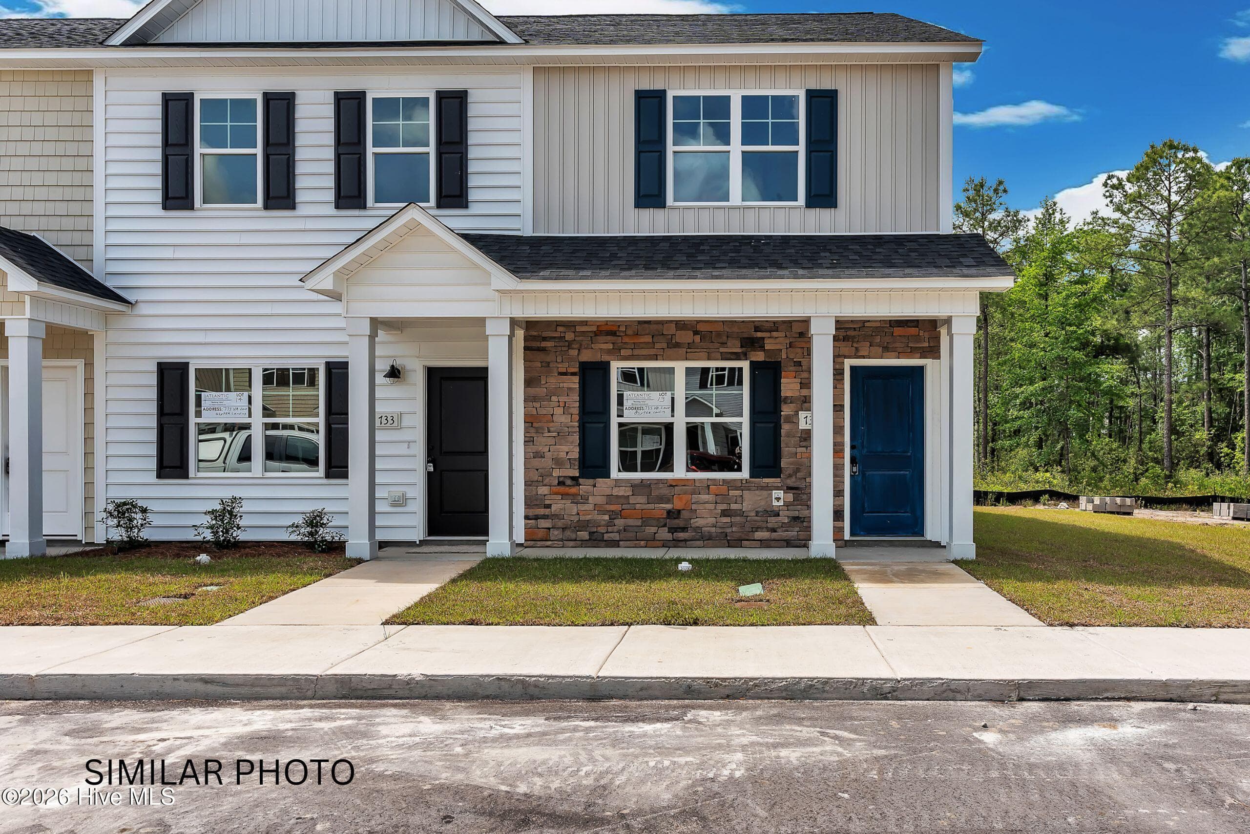Exterior of 717 Cross Bridge Way Lot #21, Sneads Ferry, NC 28460