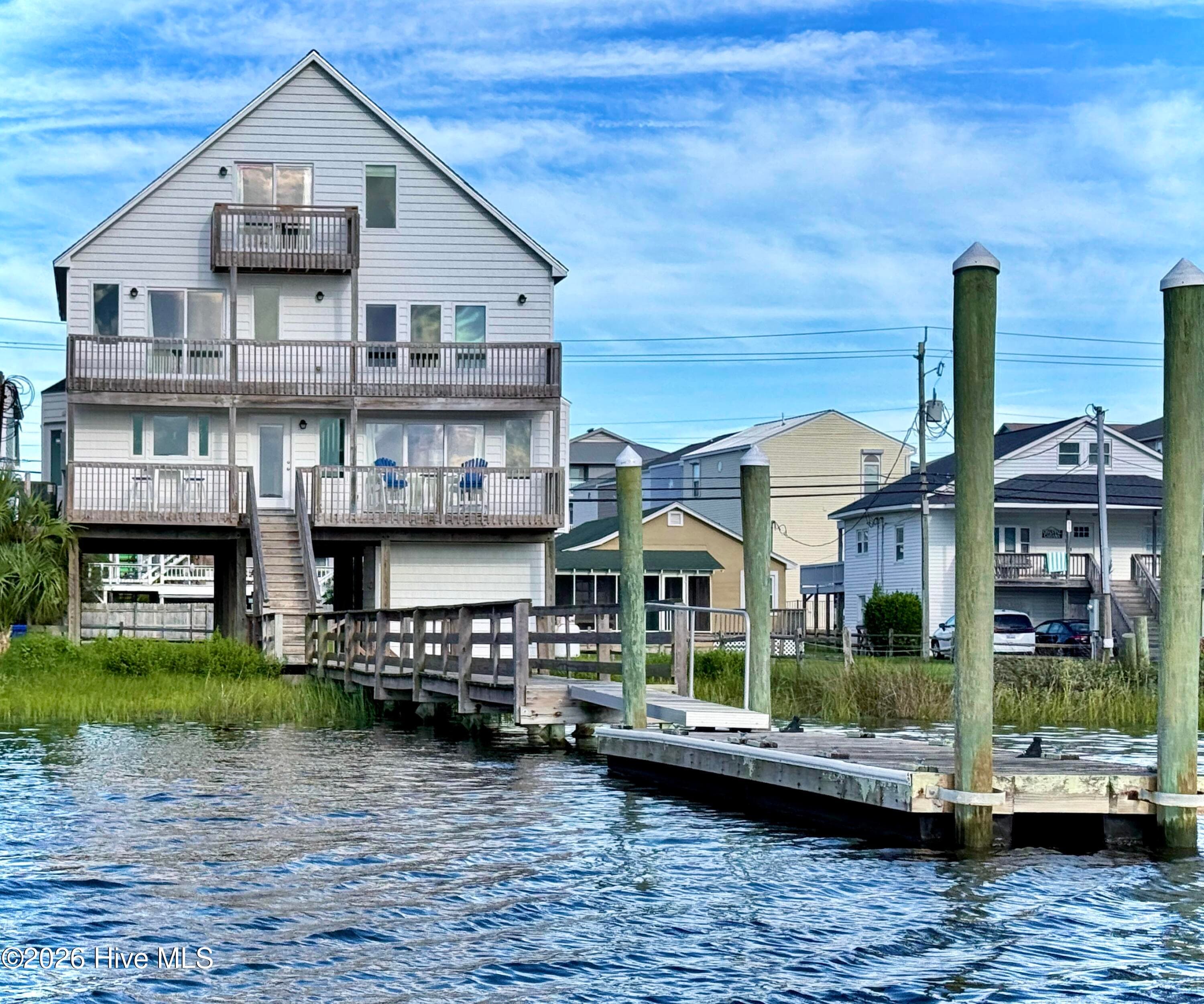Front of 517 Canal Drive, Carolina Beach, NC 28428