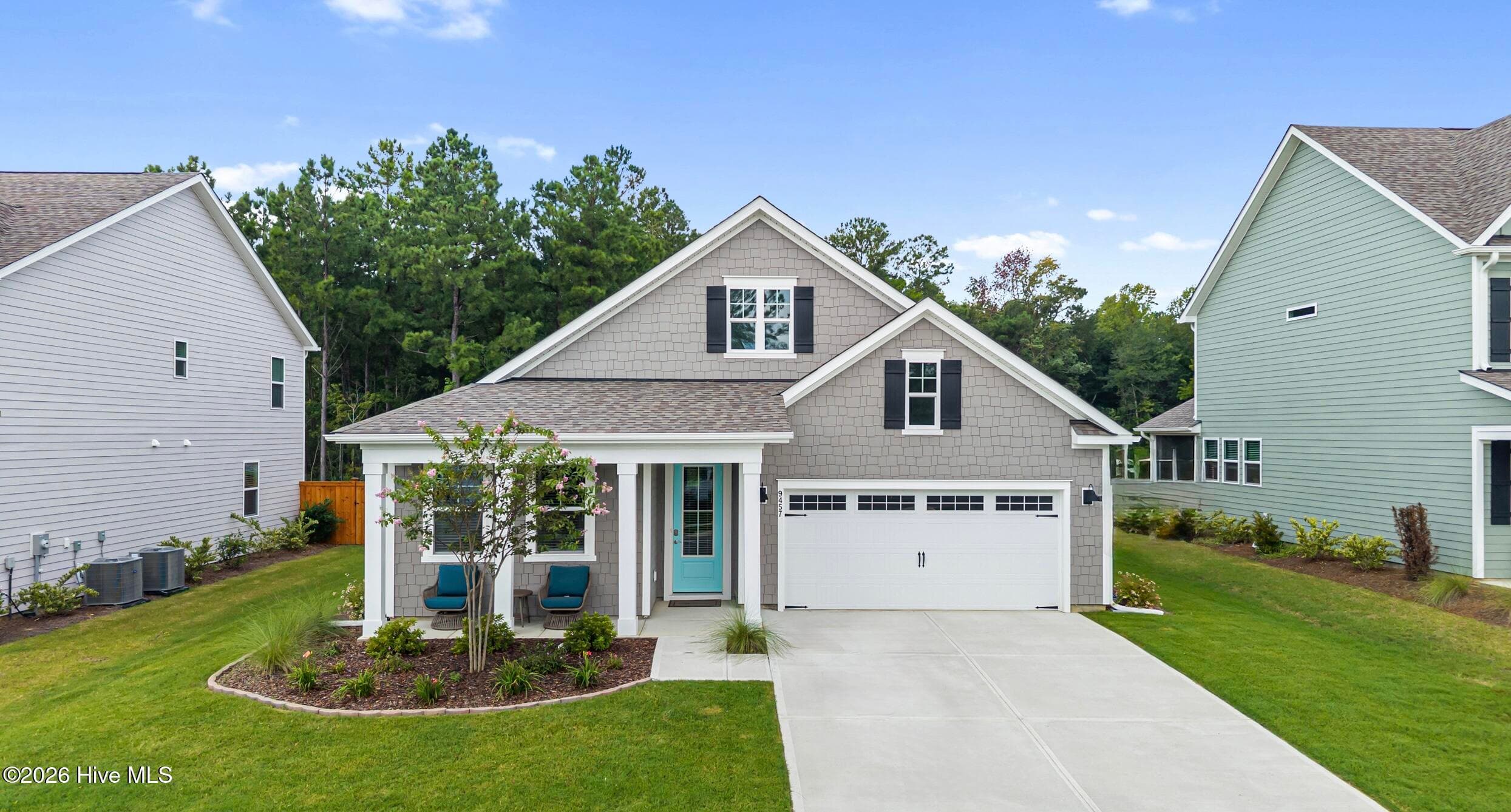 Front of 9457 Crowded Gules Drive, Leland, NC 28451