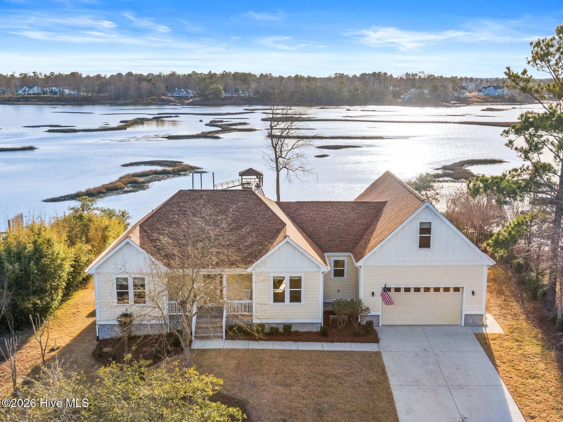 Front of 400 S Kingfisher Lane S, Hampstead, NC 28443