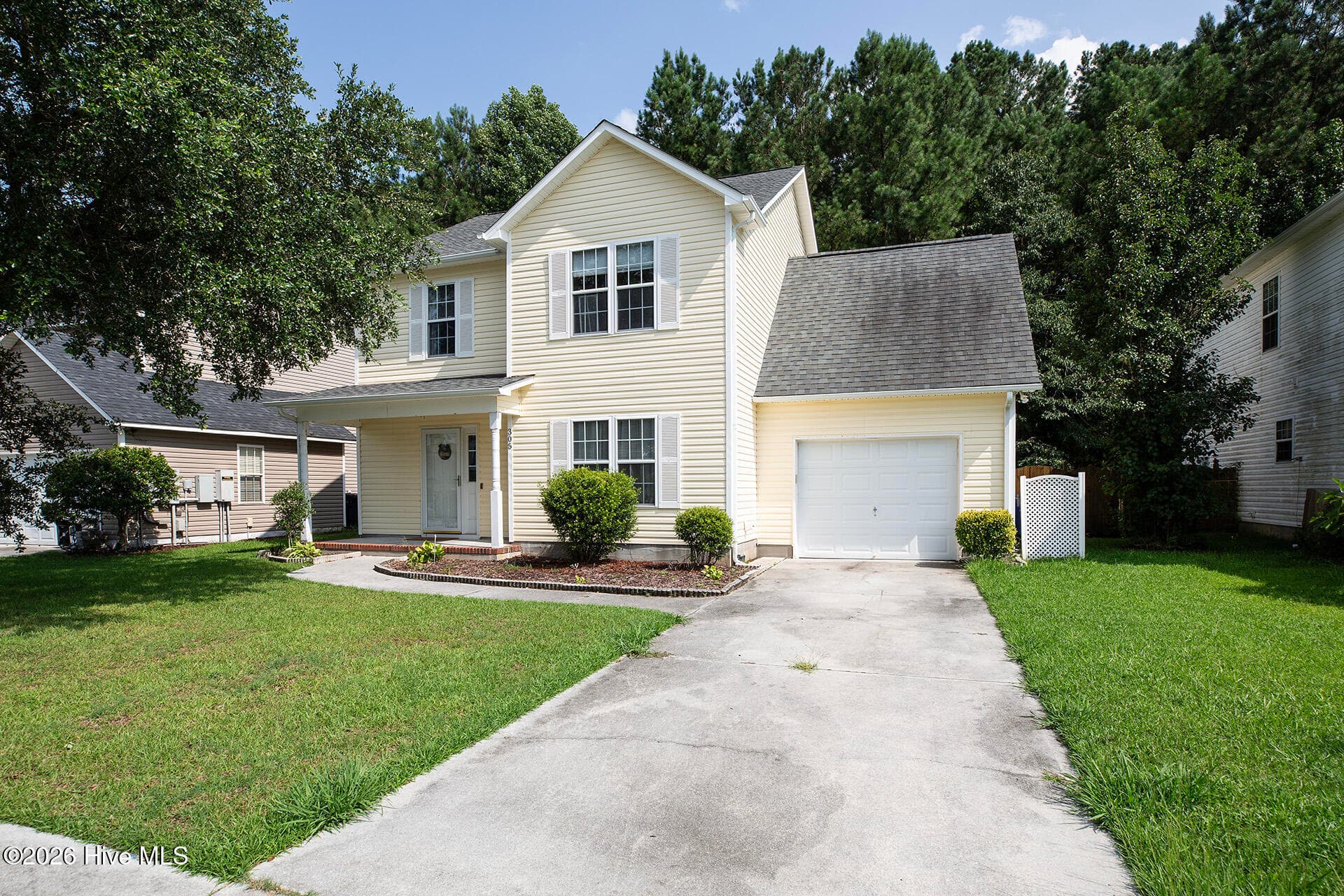 Front of 305 Providence Drive, Jacksonville, NC 28546