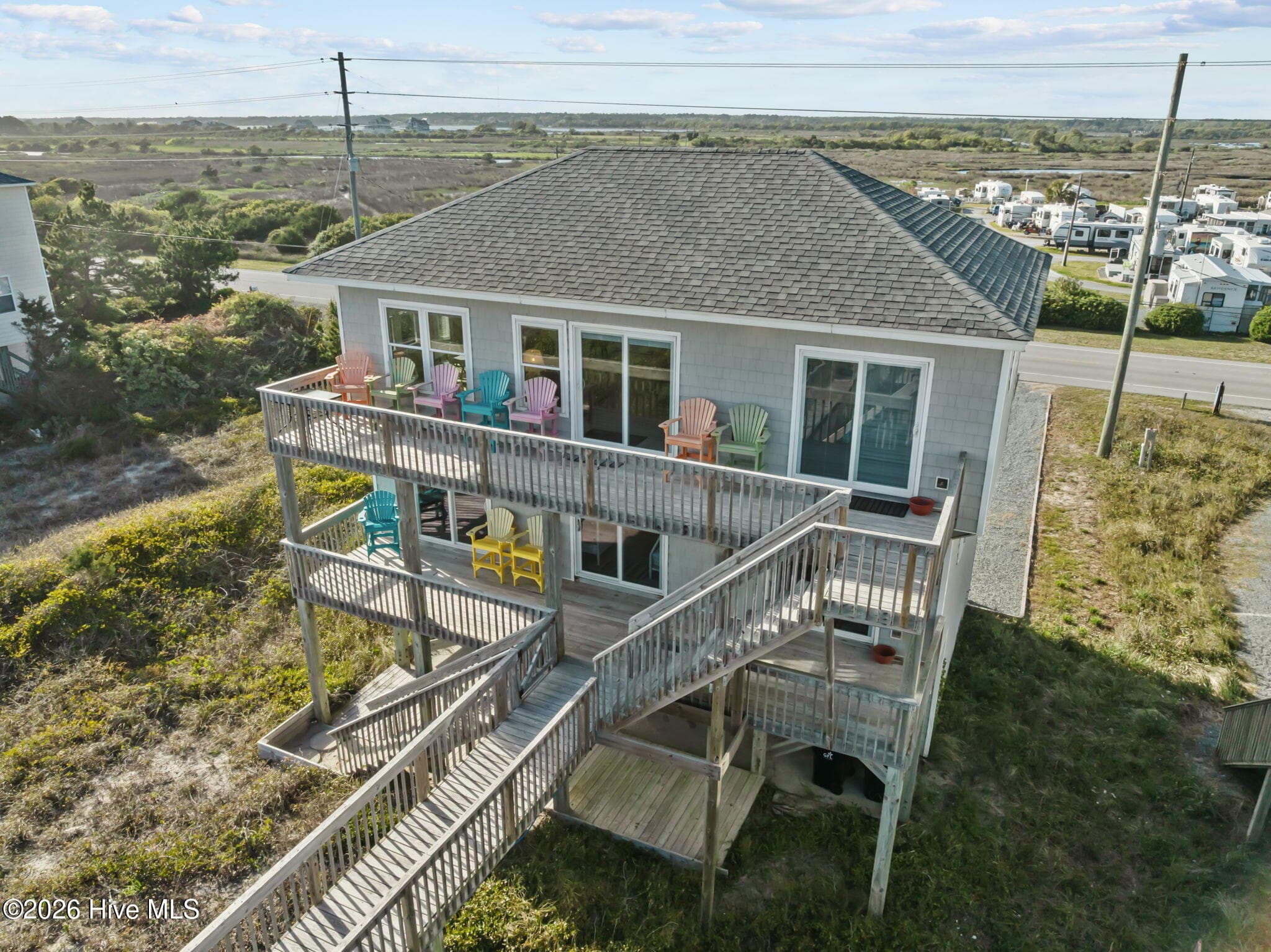 Front of 3930 Island Drive, North Topsail Beach, NC 28460