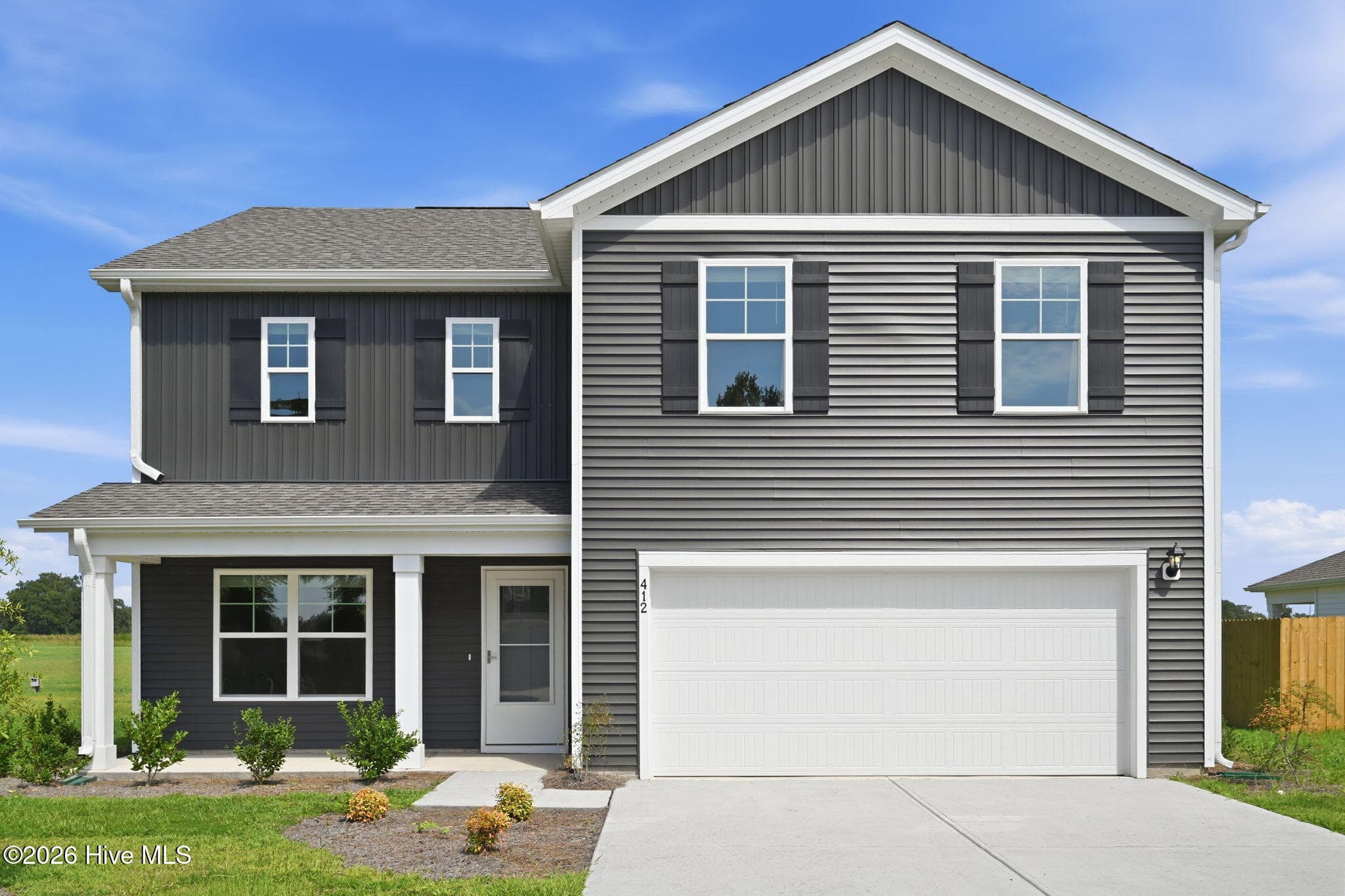 Front of 412 Driftwood Drive Lot 5, Richlands, NC 28574