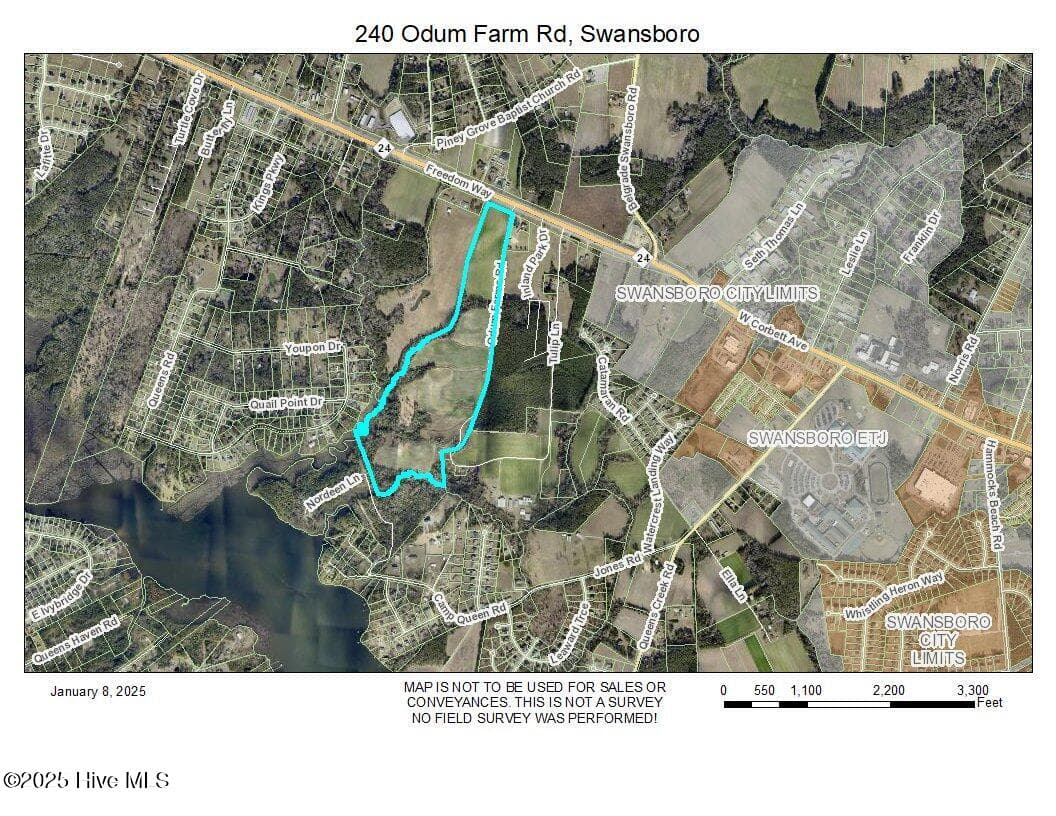 Front of 240 Odum Farms Road, Swansboro, NC 28584