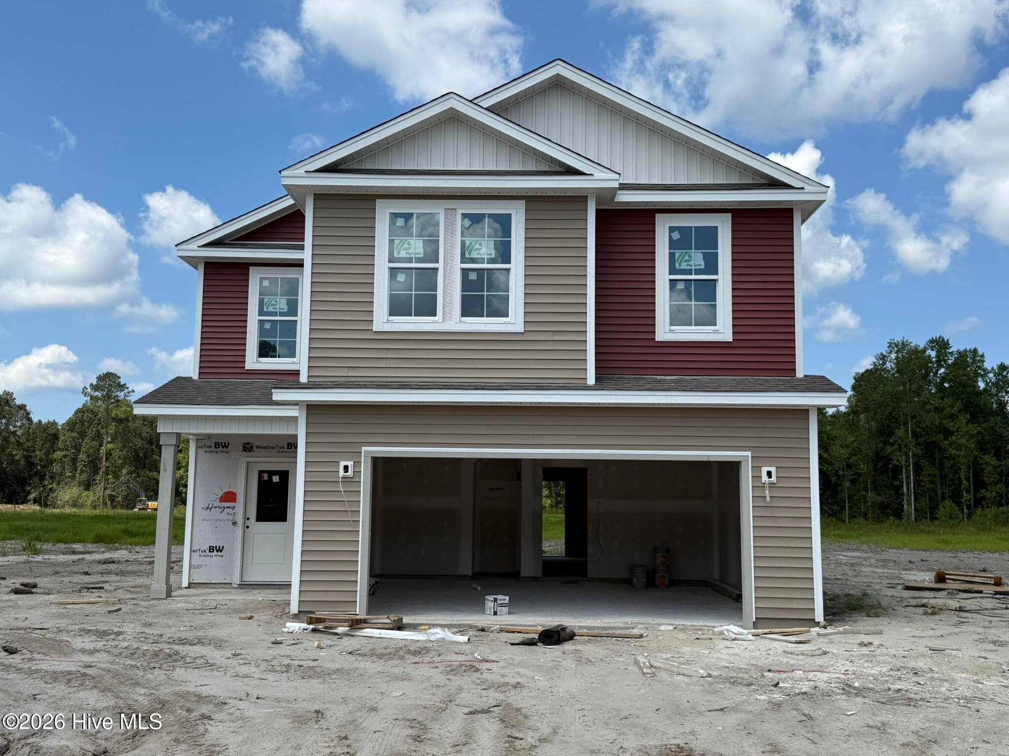 Front of 715 Homestead Acres Lane, Maysville, NC 28555
