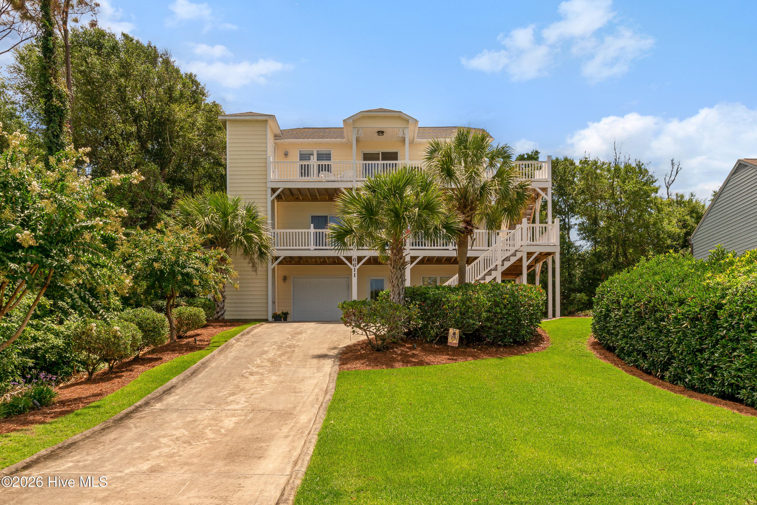 Front of 6611 Marsh Cove Road, Emerald Isle, NC 28594