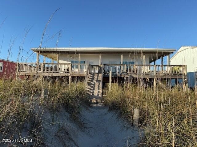 Front of 1103 Ocean Drive E & W, Emerald Isle, NC 28594