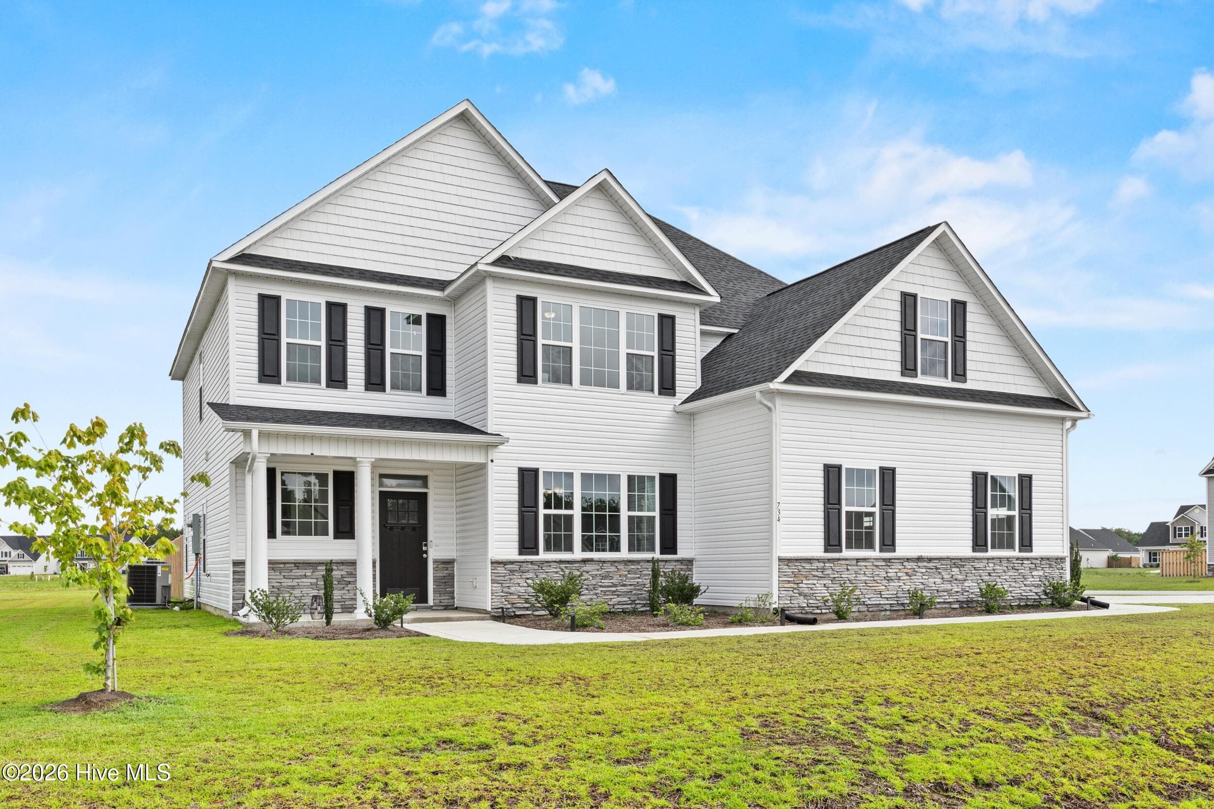 Front of 734 Atlantic Coast Lane, Jacksonville, NC 28546