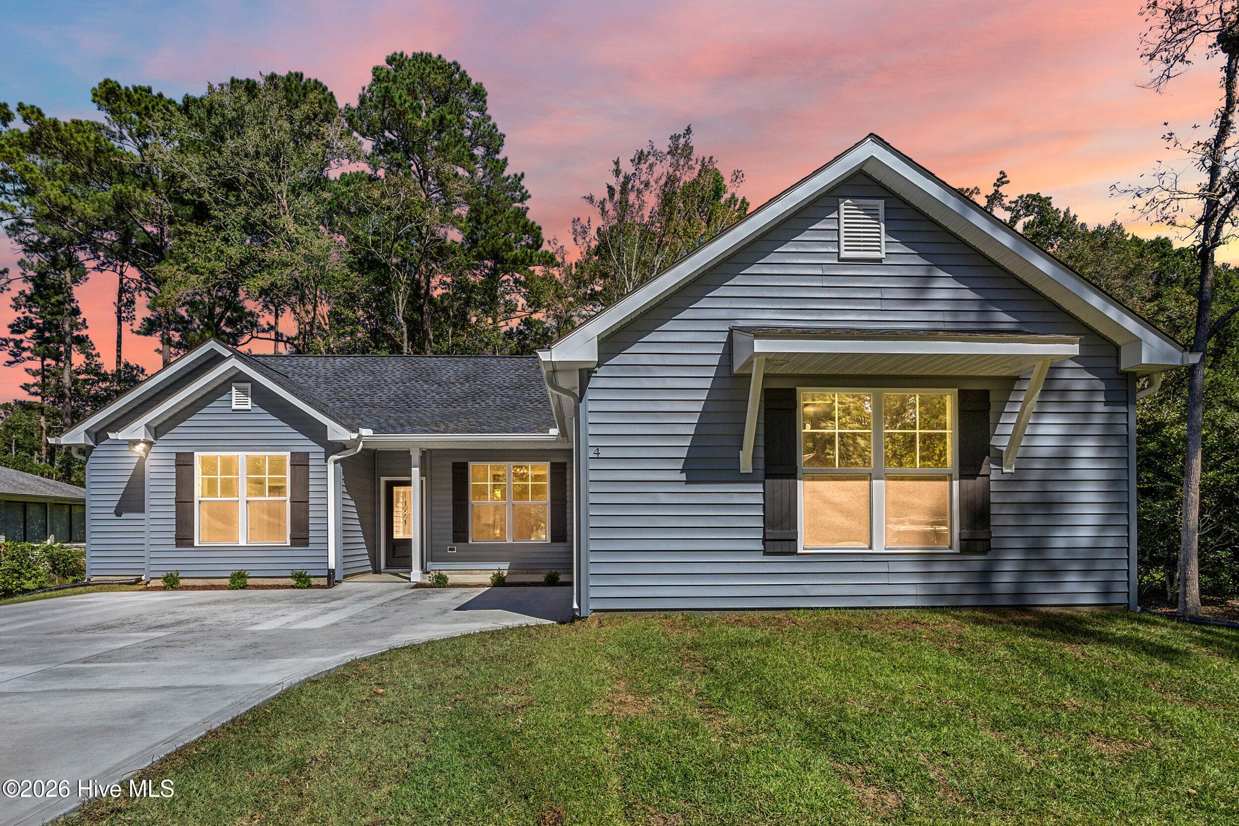 Front of 4 Pineridge Court, Carolina Shores, NC 28467