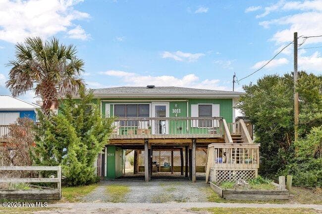 Front of 1011 S Anderson Boulevard Topsail Beach, Topsail Beach, NC 28445