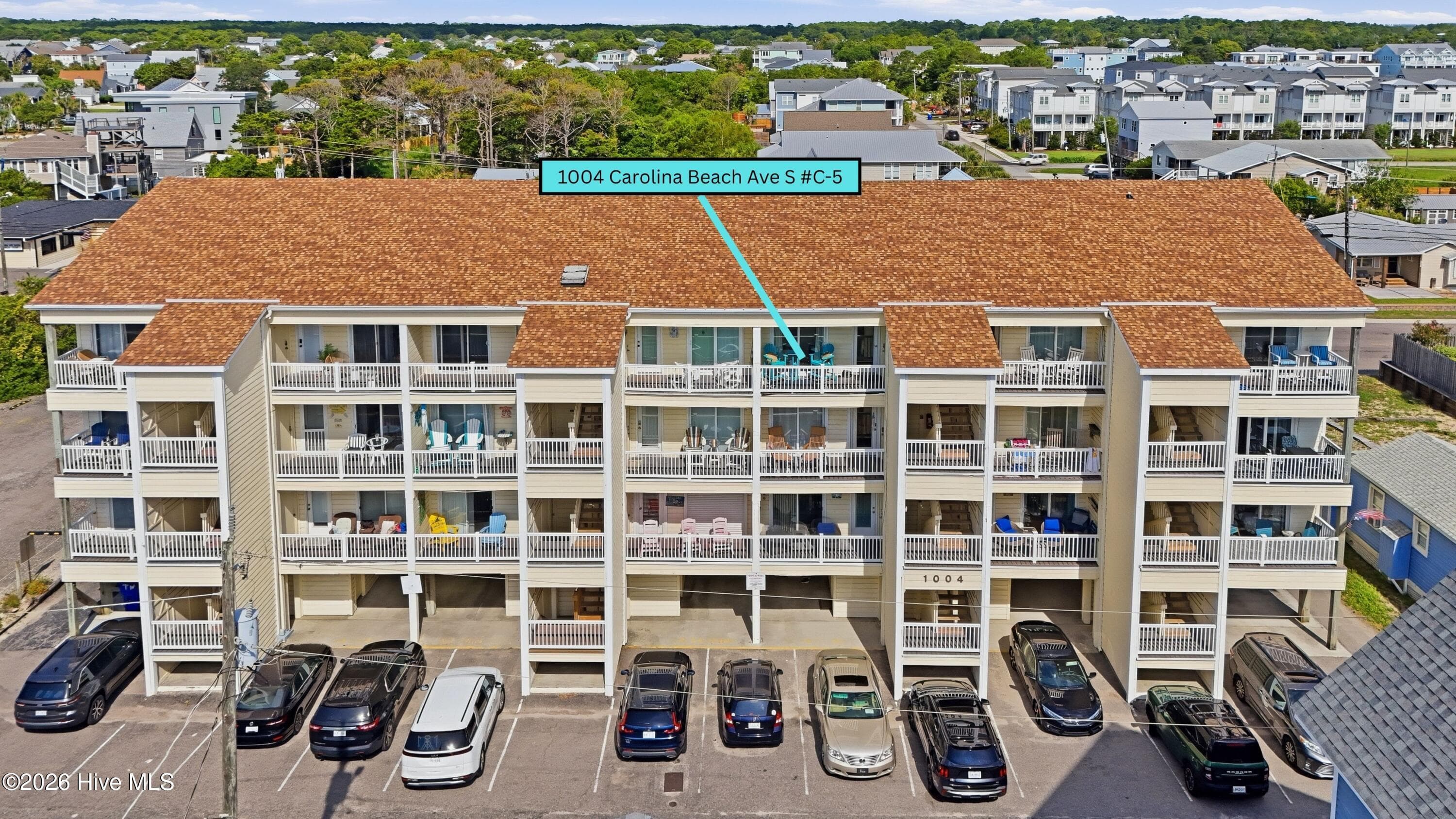Front of 1004 Carolina Beach Avenue S C5, Carolina Beach, NC 28428