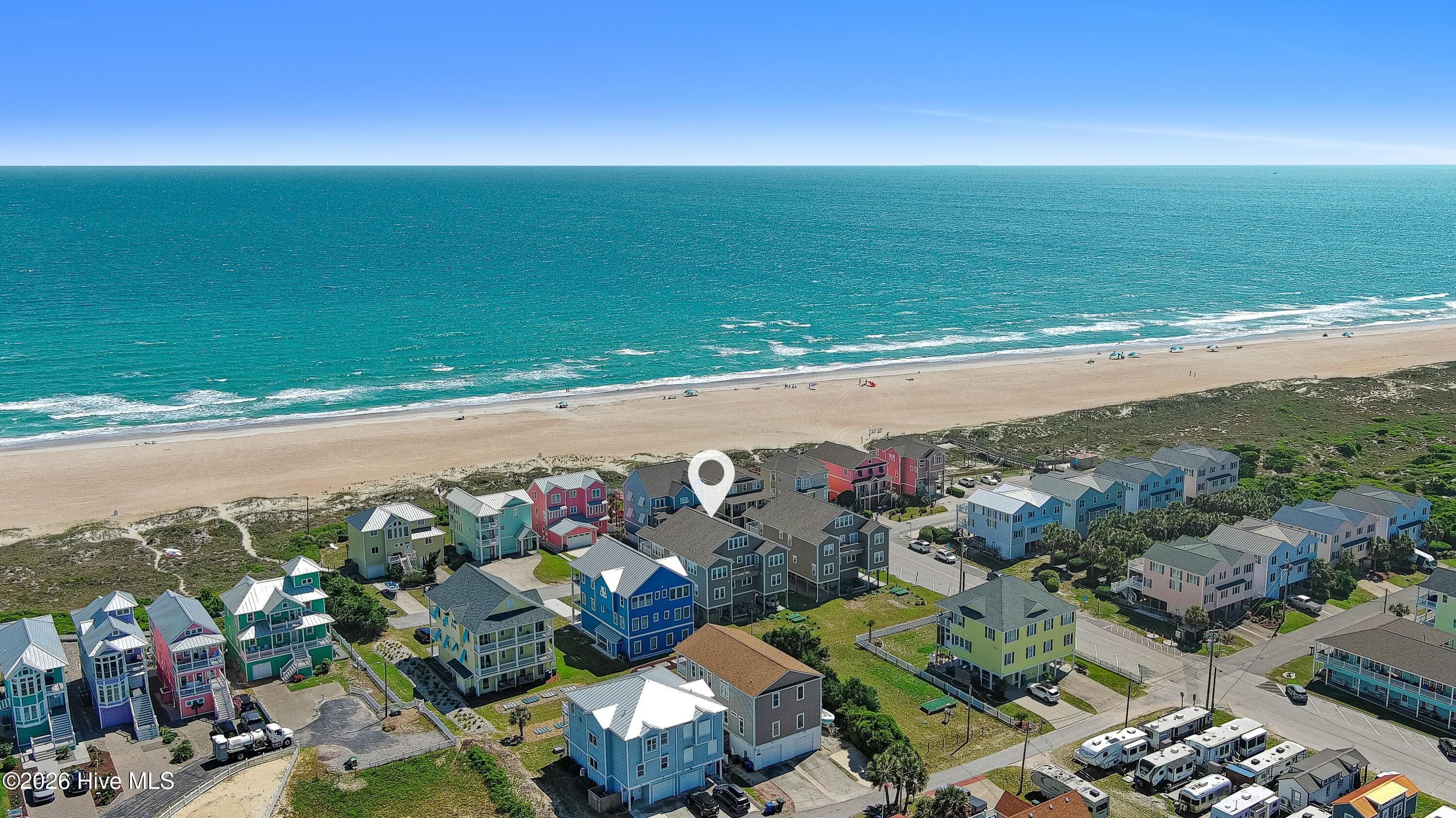 Front of 203 Ocean Boulevard 203-B Triple S Condos, Atlantic Beach, NC 28512