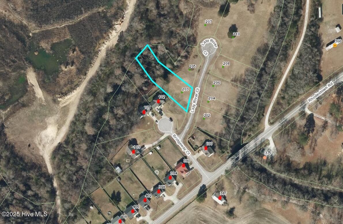 Front of 203 Lazy River Court, Jacksonville, NC 28540