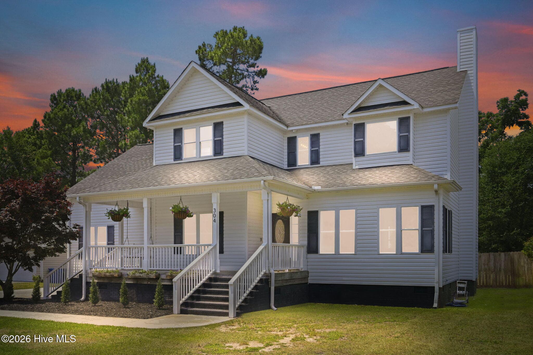Exterior of 304 Marine Drive, Sneads Ferry, NC 28460