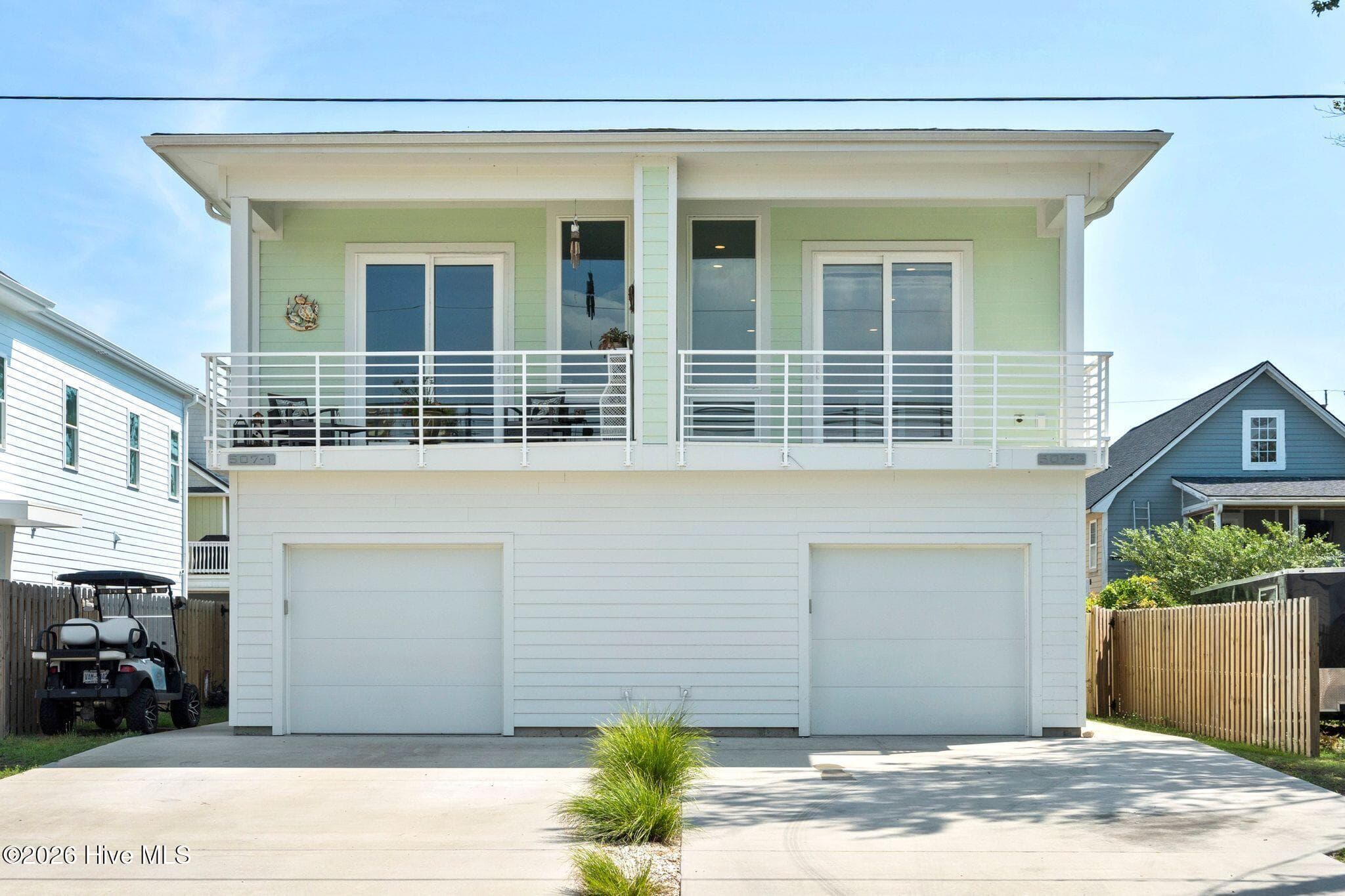 Front of 507 Greenville Avenue Unit 2, Carolina Beach, NC 28428