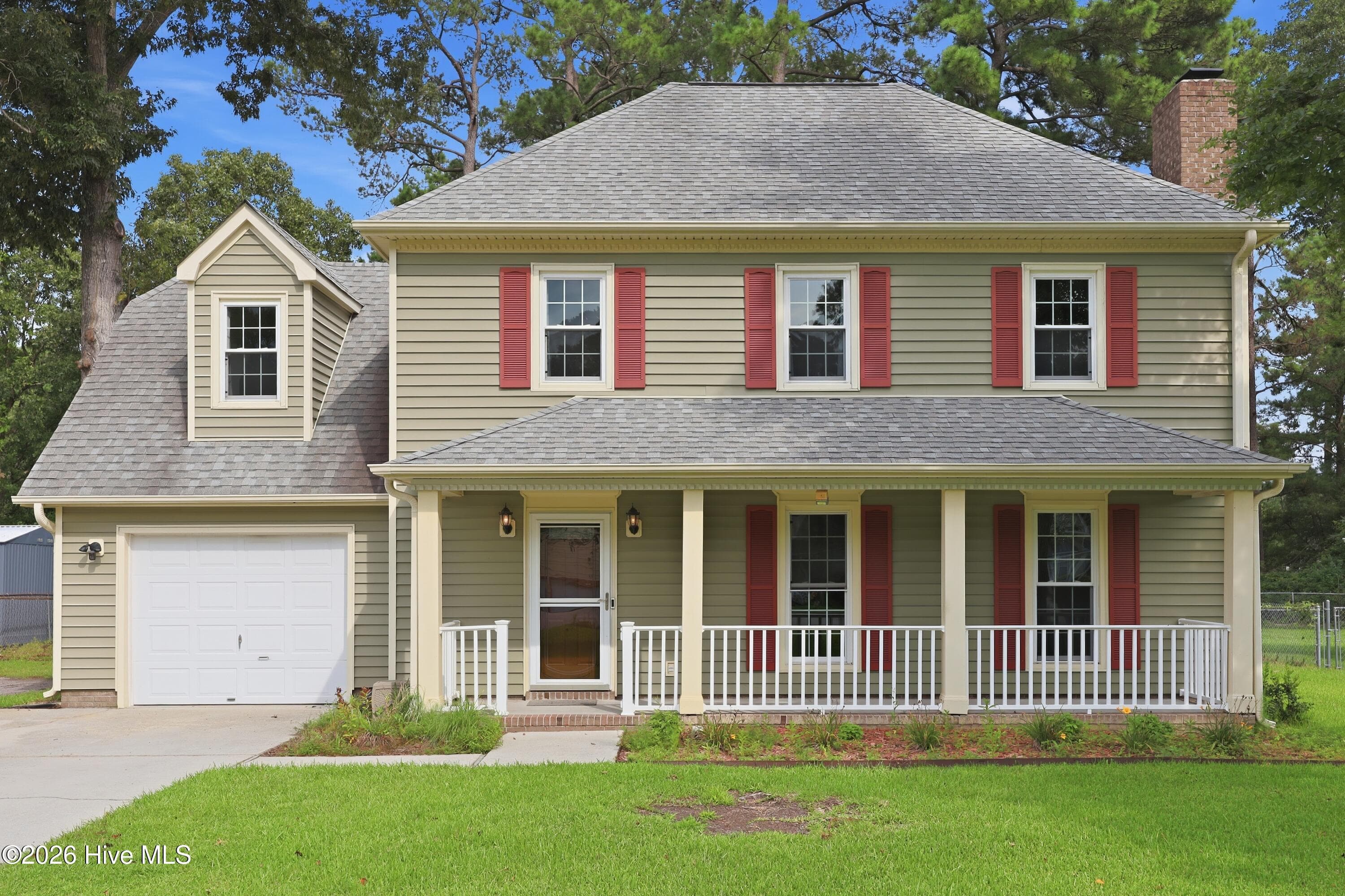 Front of 184 Audubon Drive, Jacksonville, NC 28546
