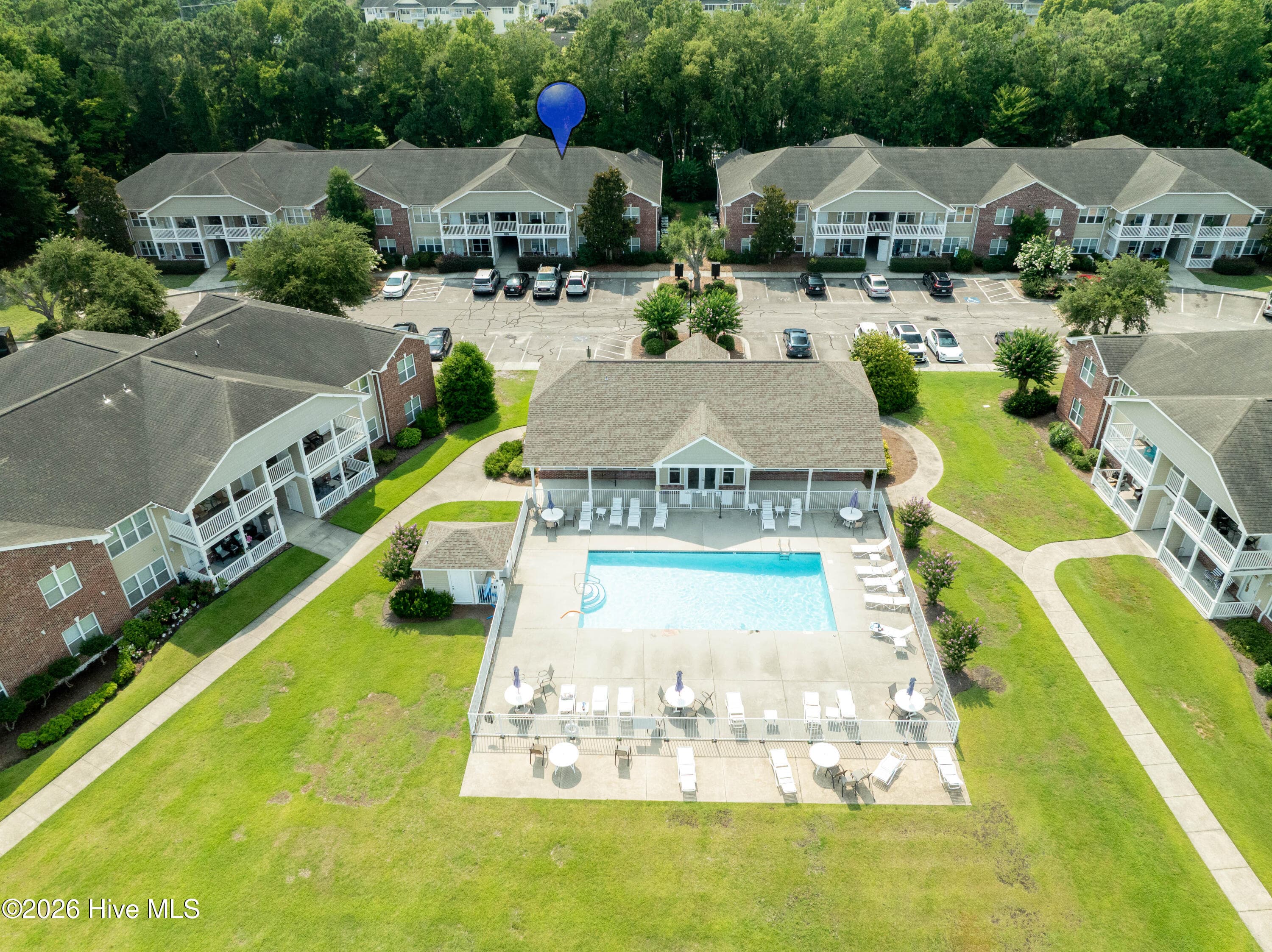 Front of 4420 Jay Bird Circle Unit 208, Wilmington, NC 28412