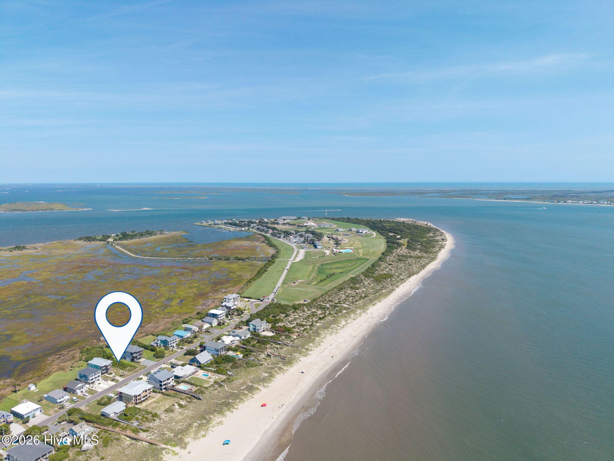 Front of 128 27 Caswell Beach Road, Caswell Beach, NC 28465