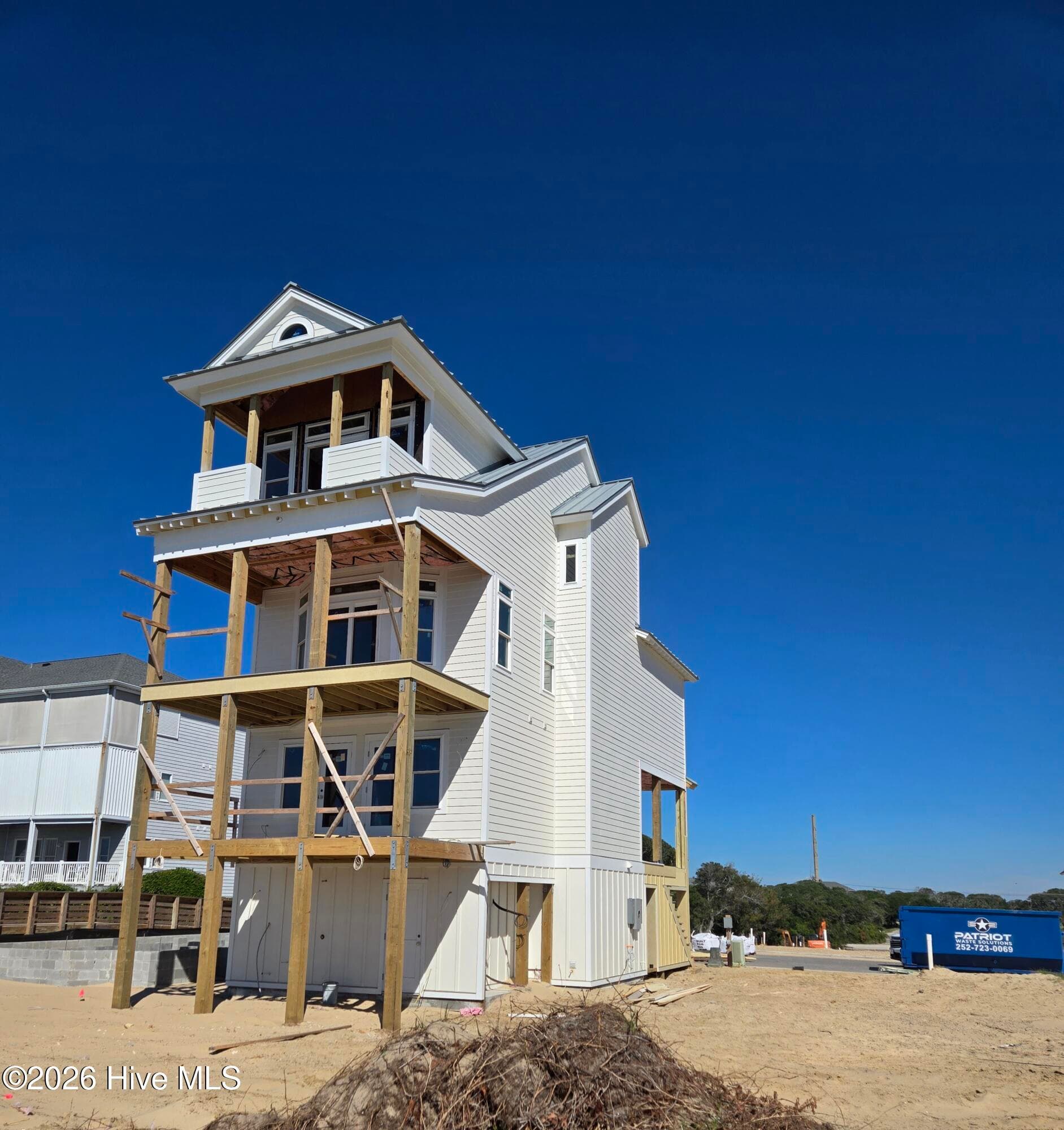 Front of 153 Ocean Promenade, Indian Beach, NC 28512