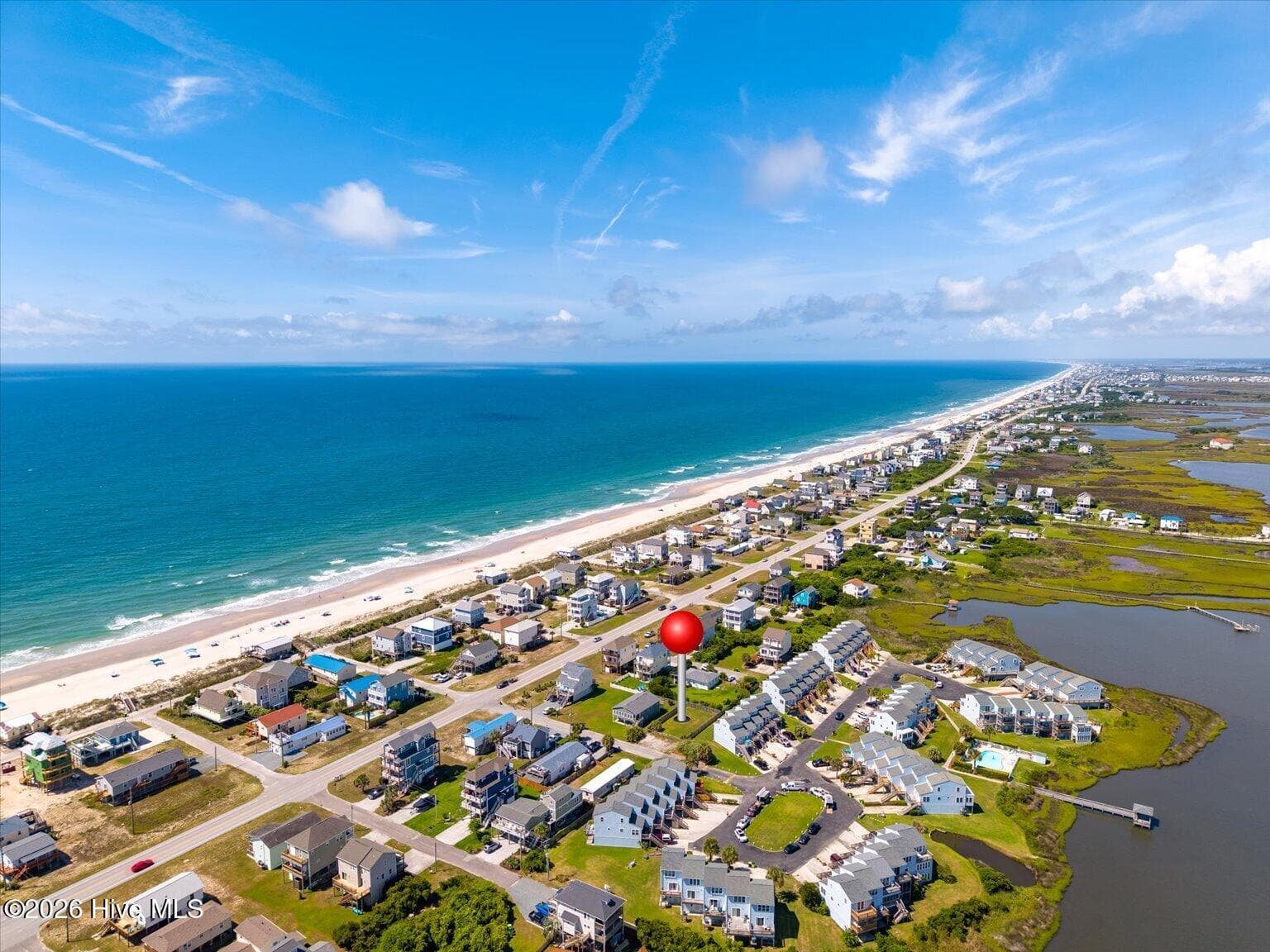 Front of 7115 13 11th Avenue, North Topsail Beach, NC 28460