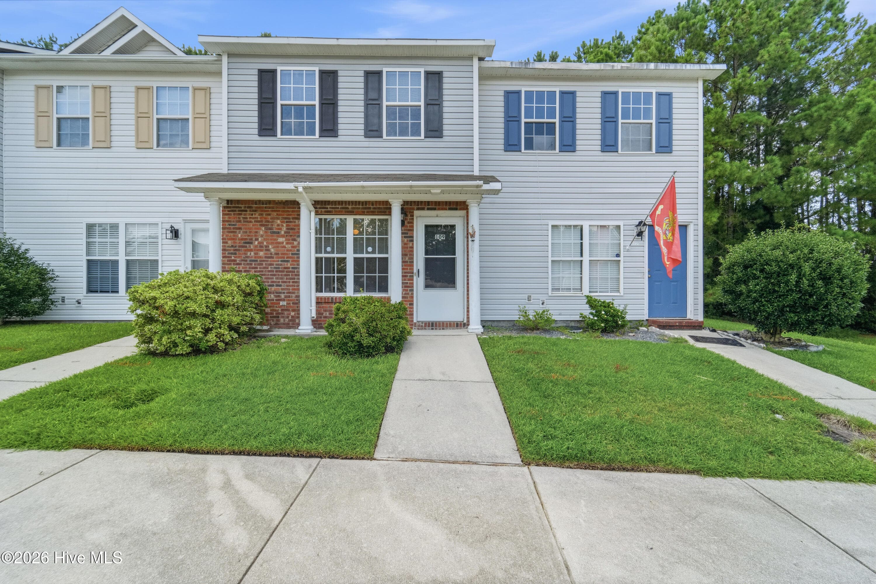 Front of 109 Spring Meadows Circle, Jacksonville, NC 28546