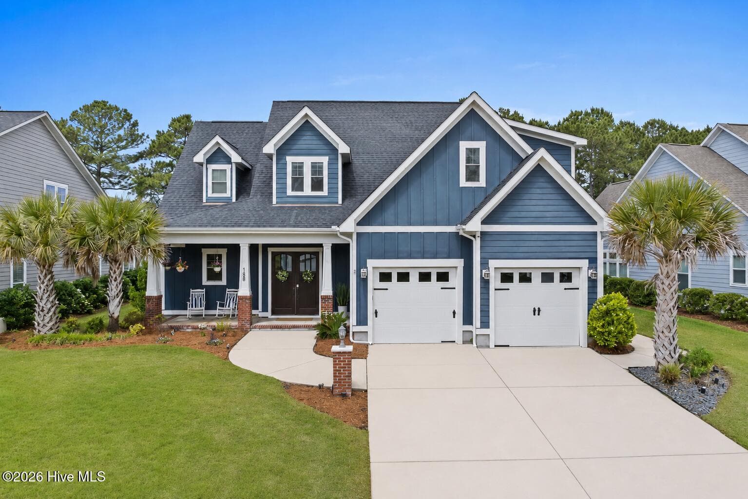 Front of 188 Spicer Lake Drive, Holly Ridge, NC 28445