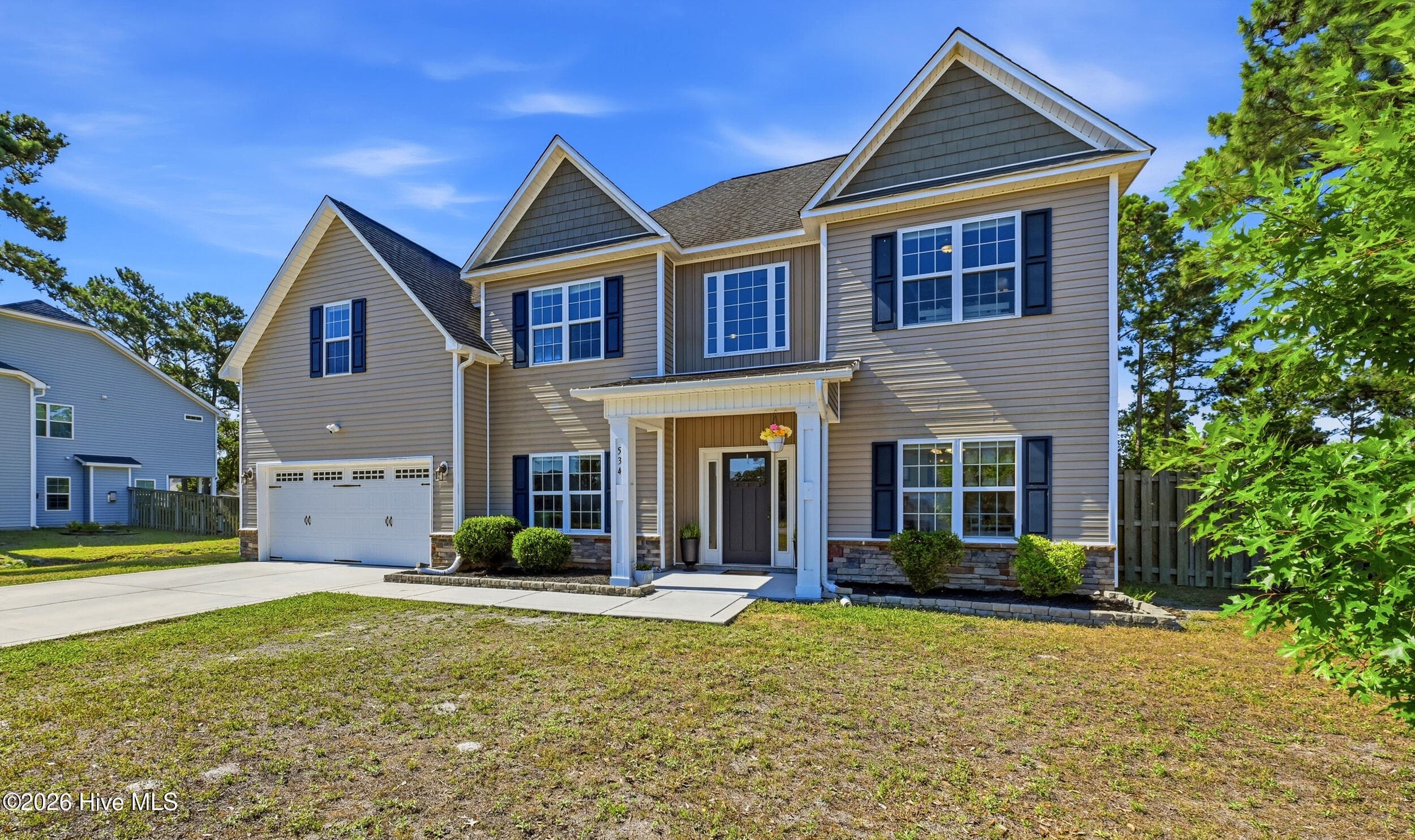 Exterior of 534 Saratoga Road, Sneads Ferry, NC 28460