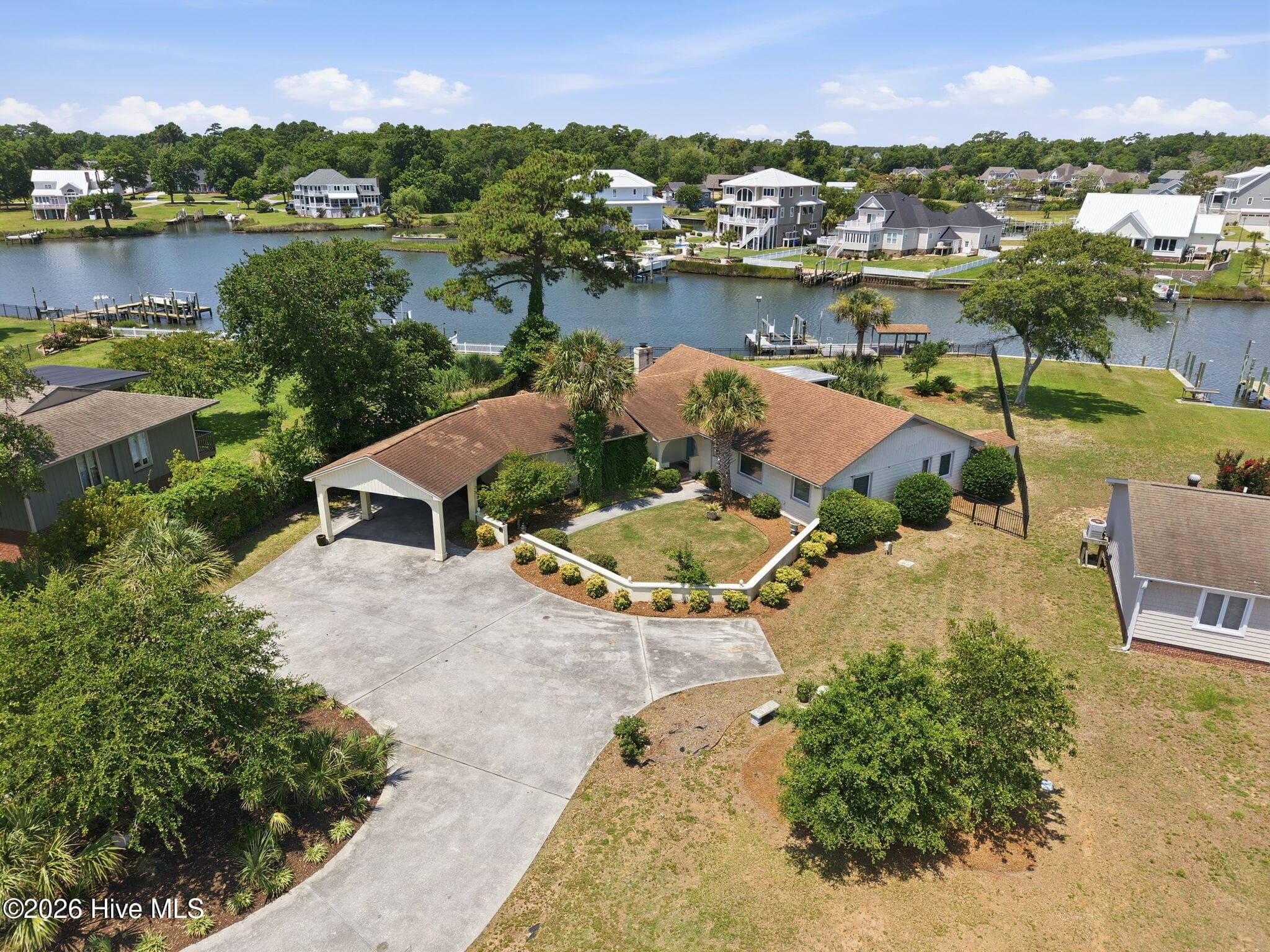 Front of 220 Club Point Drive, Cape Carteret, NC 28584