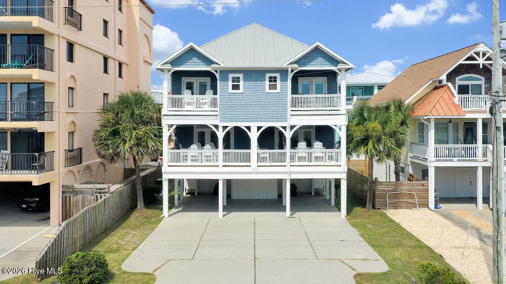 Front of 1516 S Lake Park Boulevard 1, Carolina Beach, NC 28428