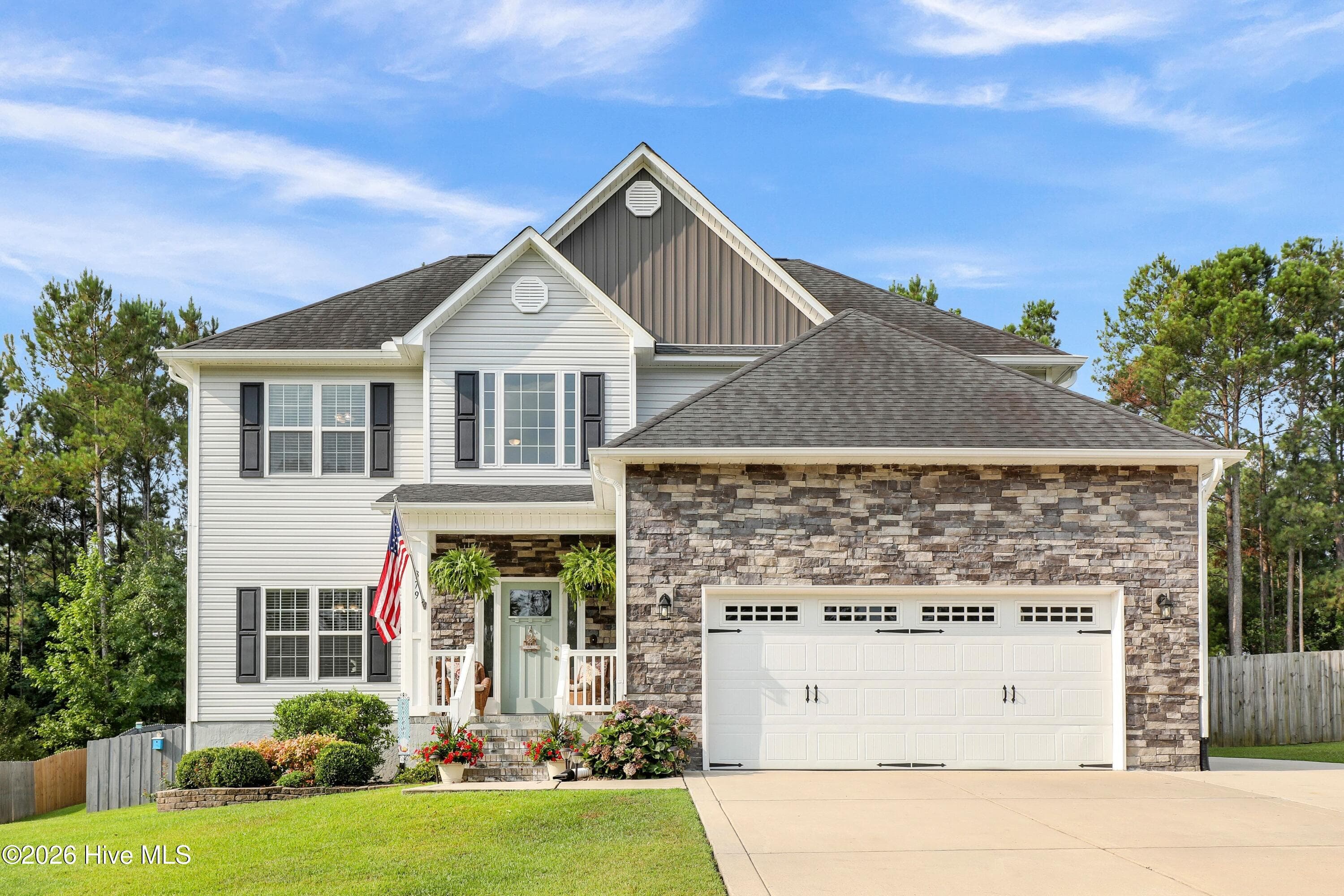 Front of 379 W Huckleberry Way, Rocky Point, NC 28457
