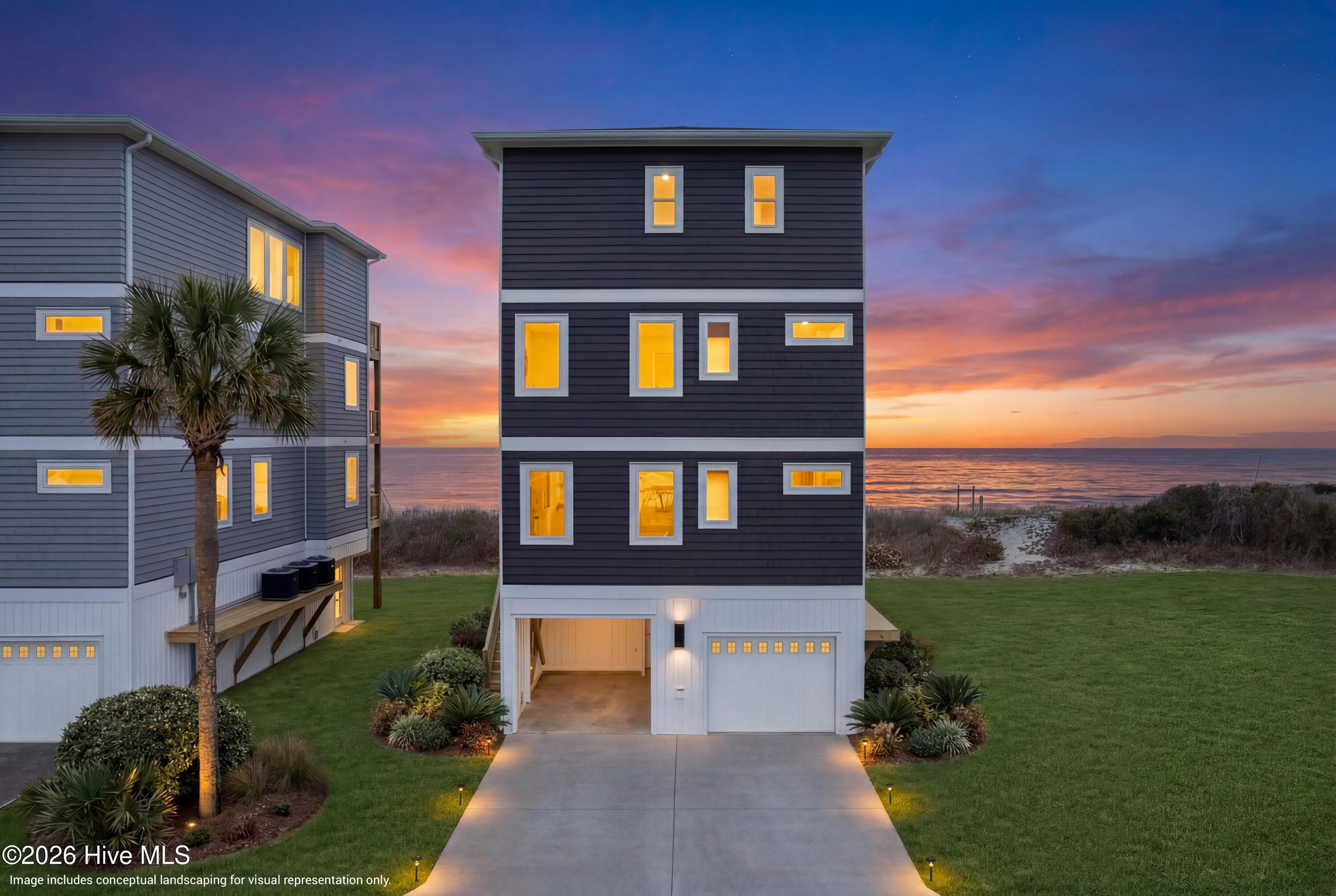Exterior of 736 Dune Ridge Court, Surf City, NC 28445