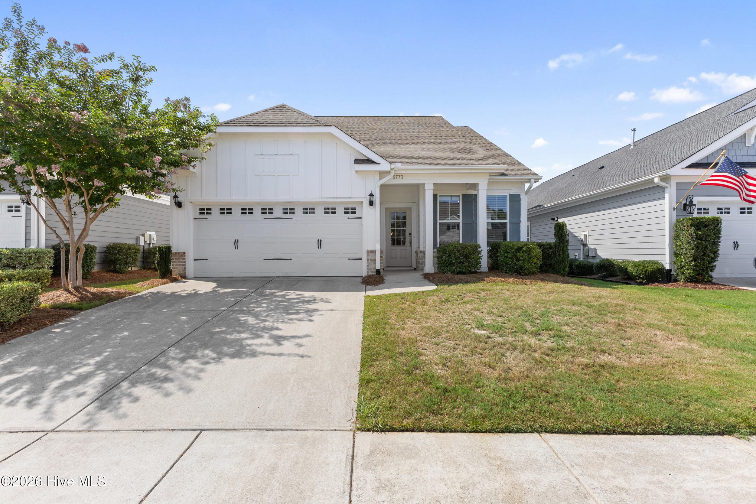 Front of 5773 Park West Circle, Leland, NC 28451